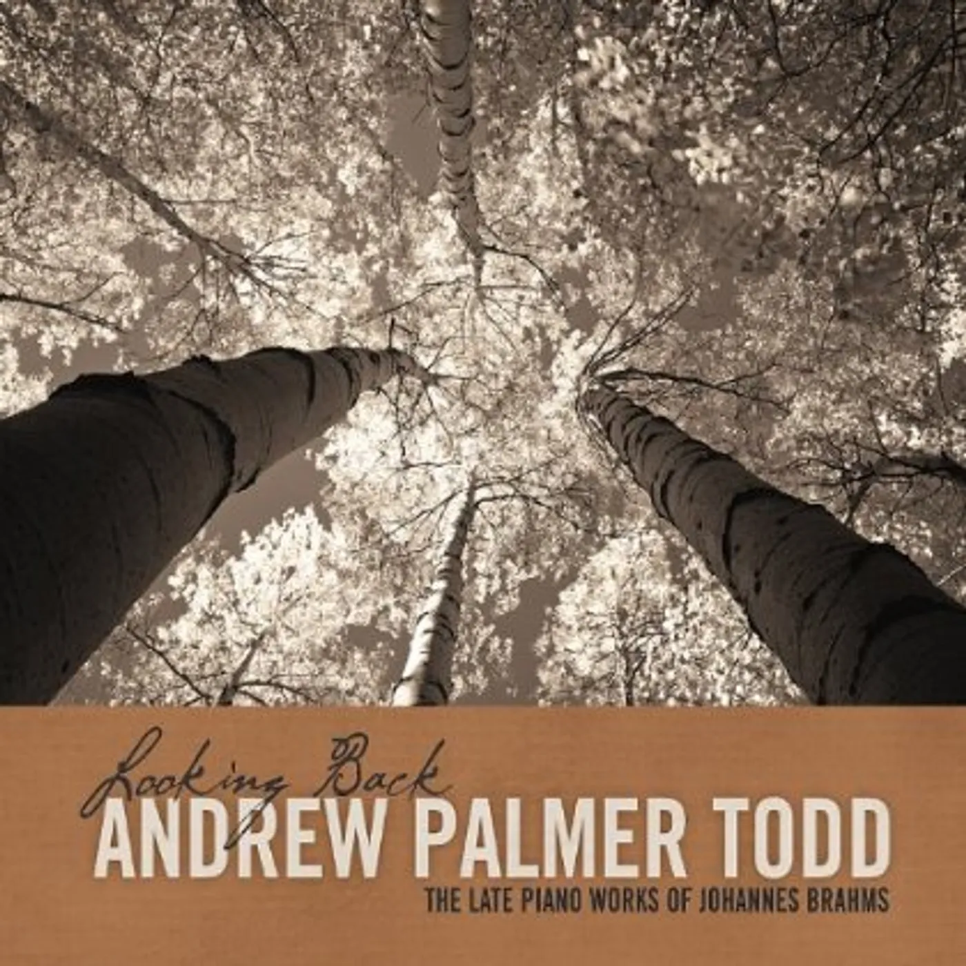 Andrew Todd LOOKING BACK-THE LATE PIANO WORKS OF JOHANNES BRAH CD