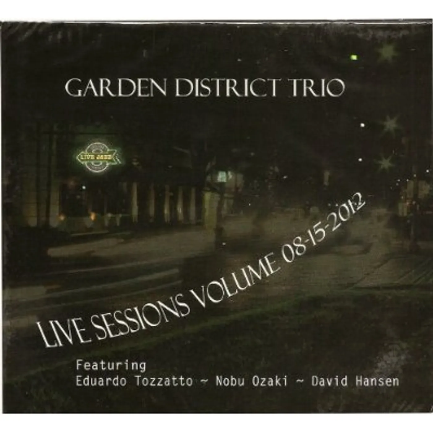 Garden District Trio 15-2012-LIVE SESSIONS 08 CD