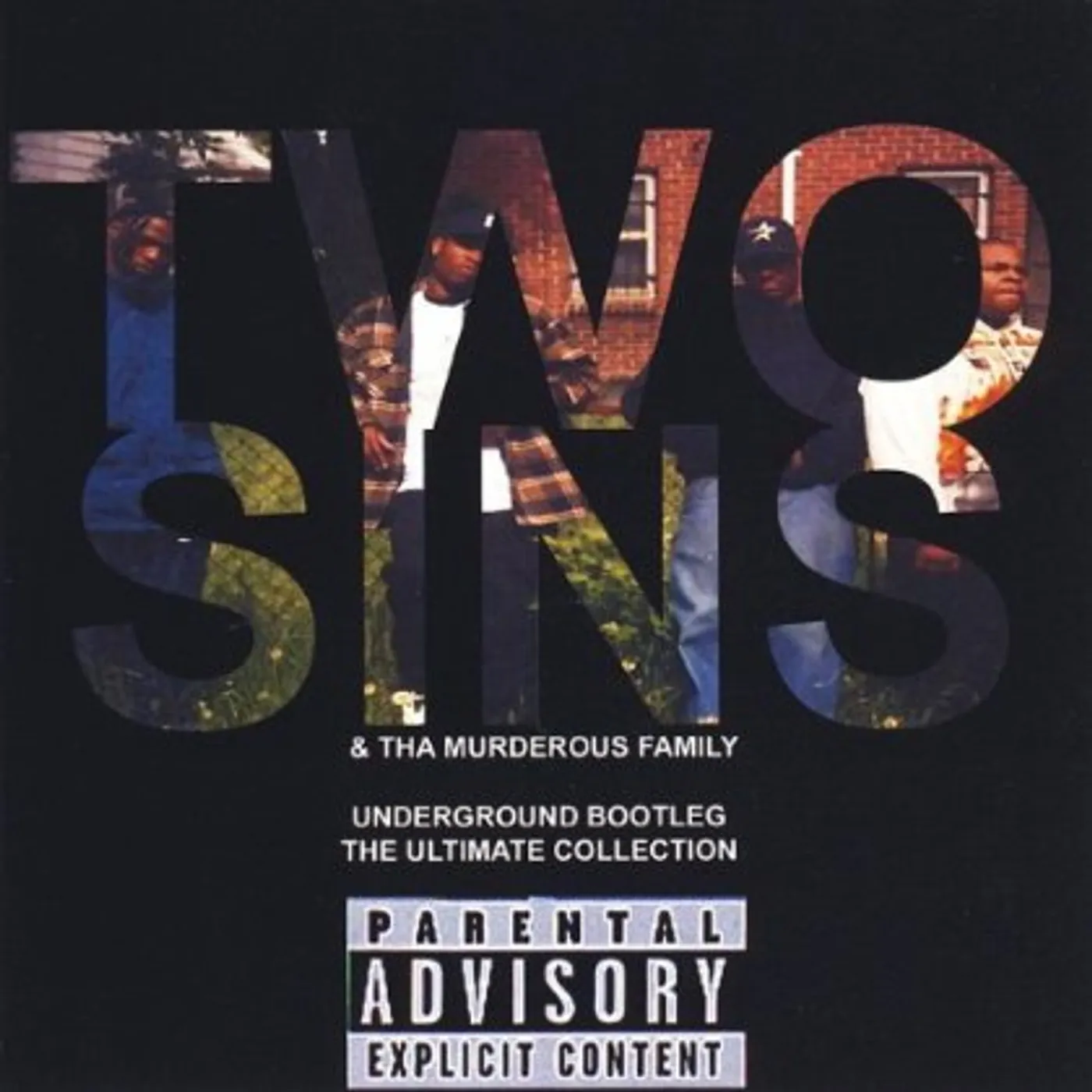 Two Sins UNDERGROUND BOOTLEG THE ULTIMATE COLLECTION CD