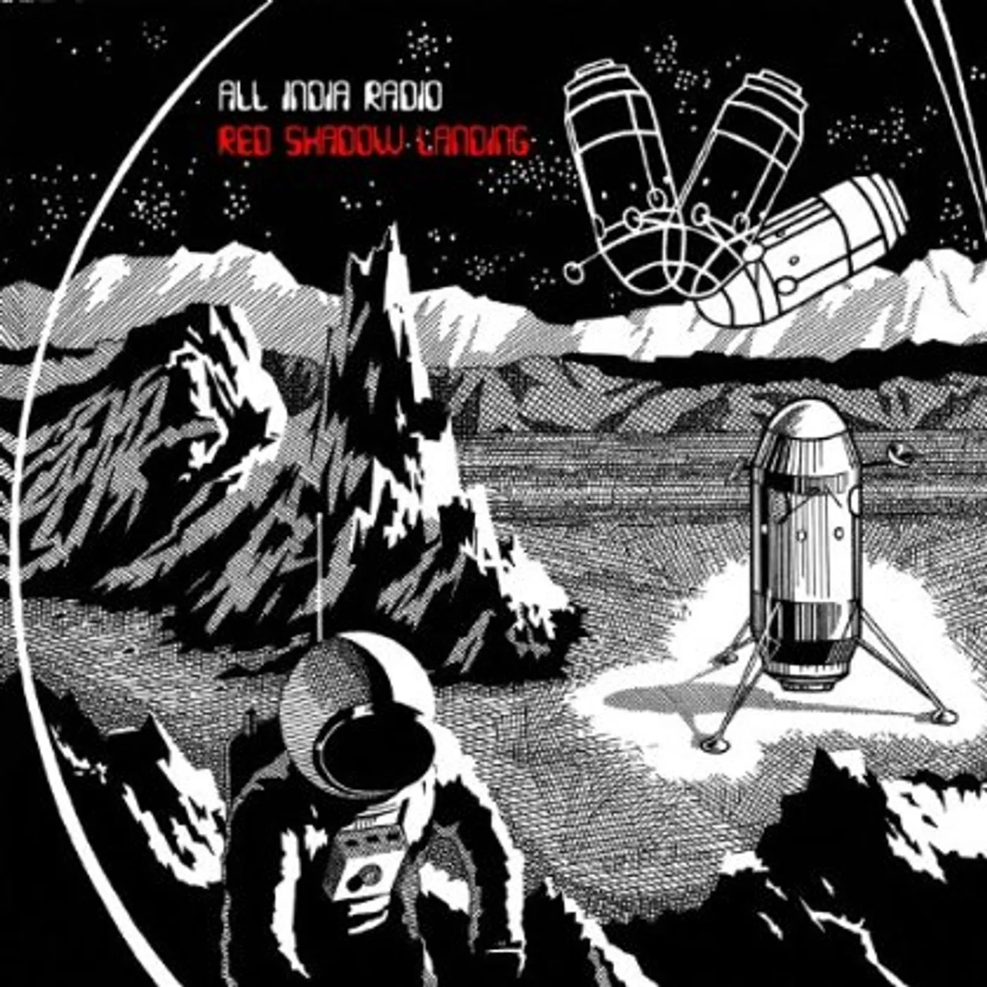 All India Radio RED SHADOW LANDING CD