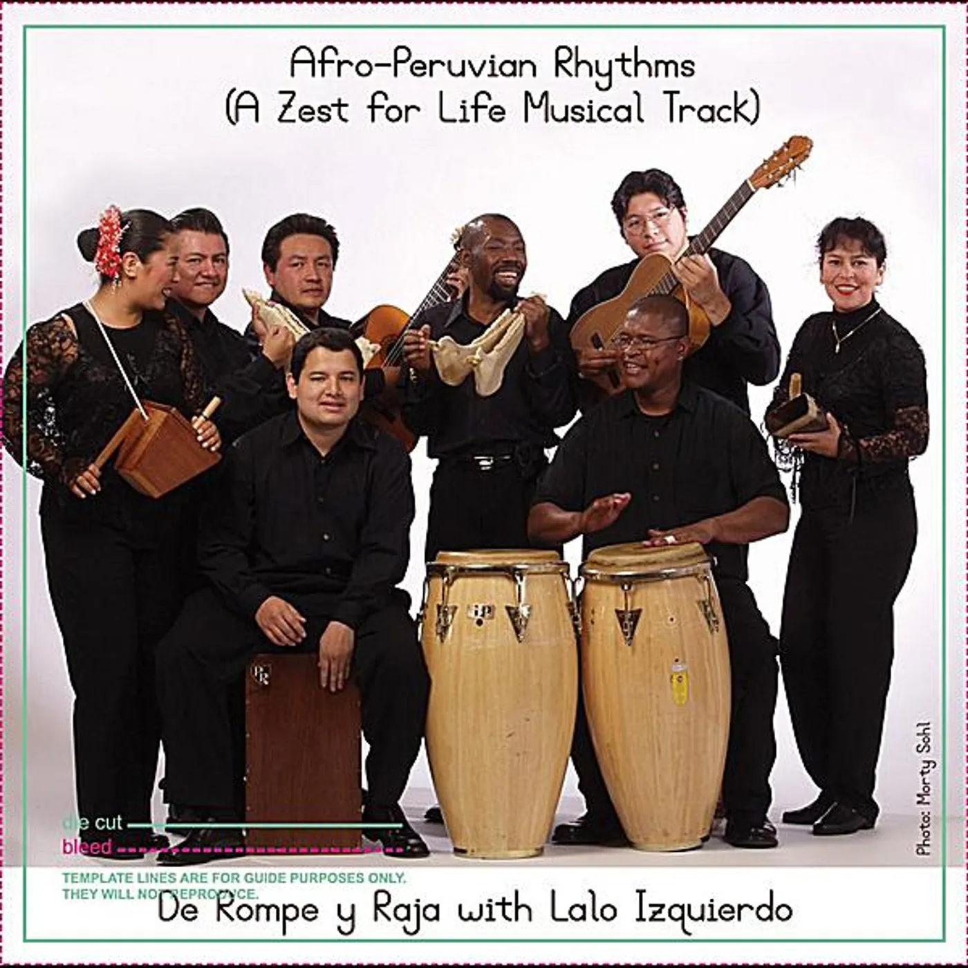 De Rompe Y Raja & Lalo Izquierdo AFRO-PERUVIAN RHYTHMS CD