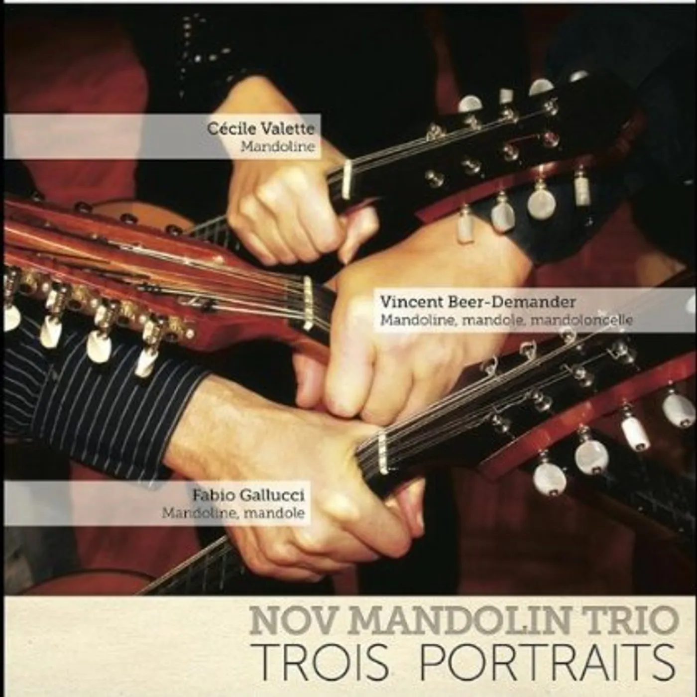 Nov Mandolin Ensemble TROIS PORTRAITS CD
