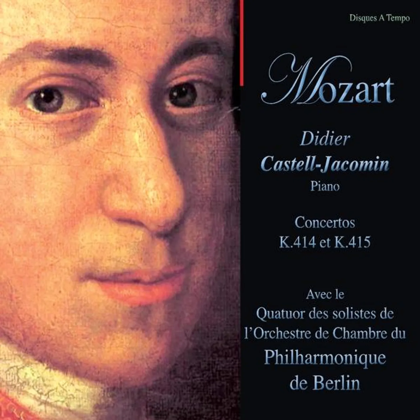 Didier Castell-Jacomin MOZART CONCERTOS 12 & 13 CD