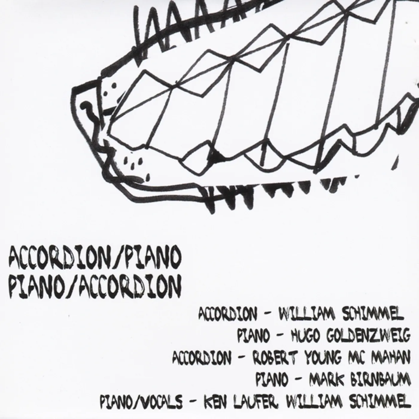 Hugo Goldenzweig ACCORDION/PIANO PIANO/ACCORDION CD