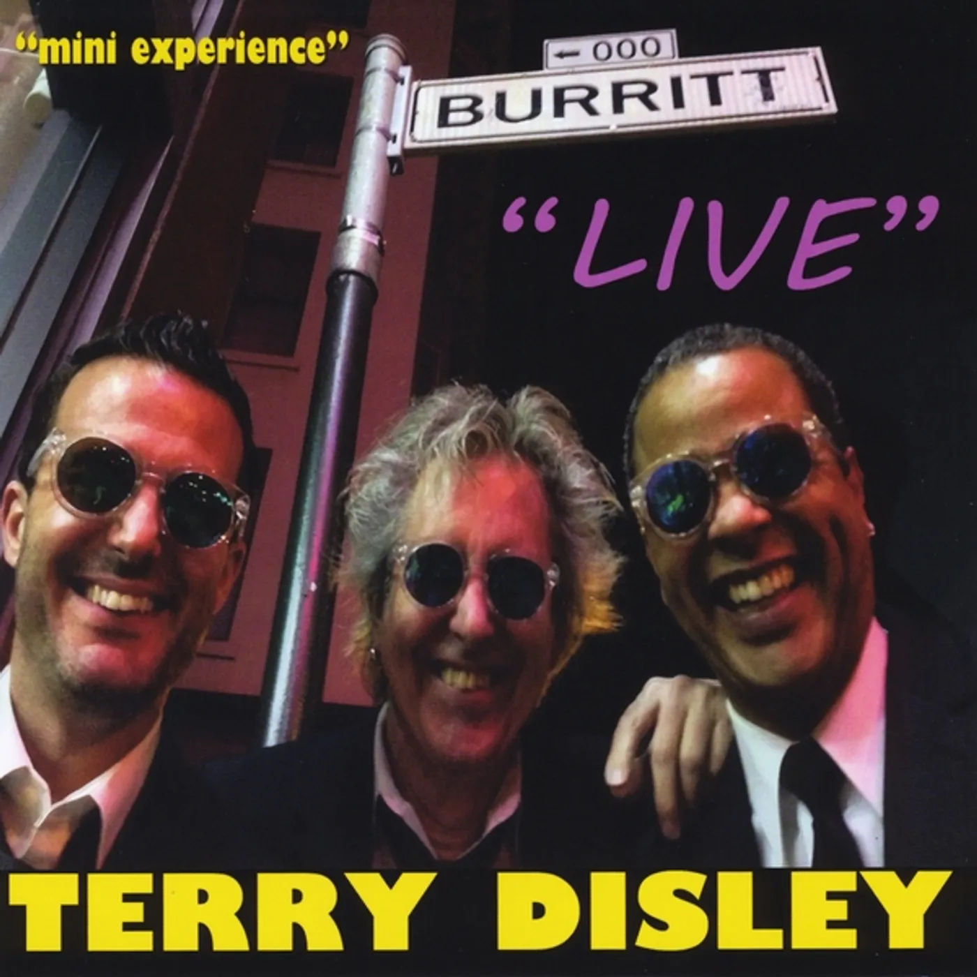 Terry Disley LIVE AT THE BURRITT ROOM CD