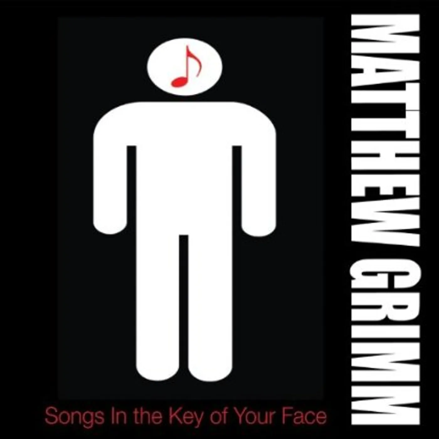 Matthew Grimm SONGS IN THE KEY OF YOUR FACE CD