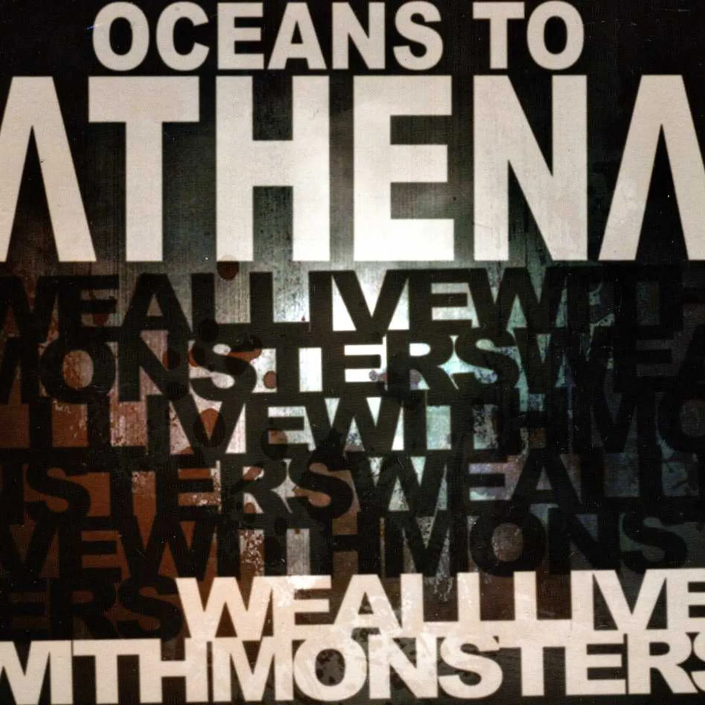 Oceans to Athena WE ALL LIVE WITH MONSTERS CD