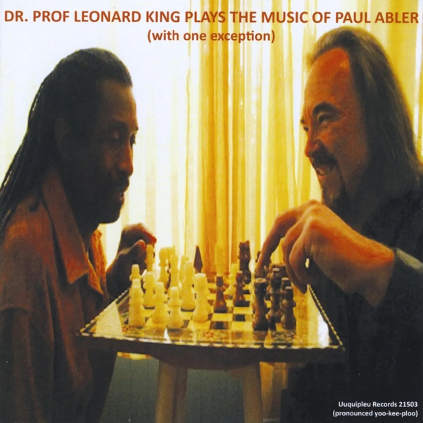 Dr. Prof. Leonard King DR. PROF LEONARD KING PLAYS THE MUSIC OF PAUL ABLE CD