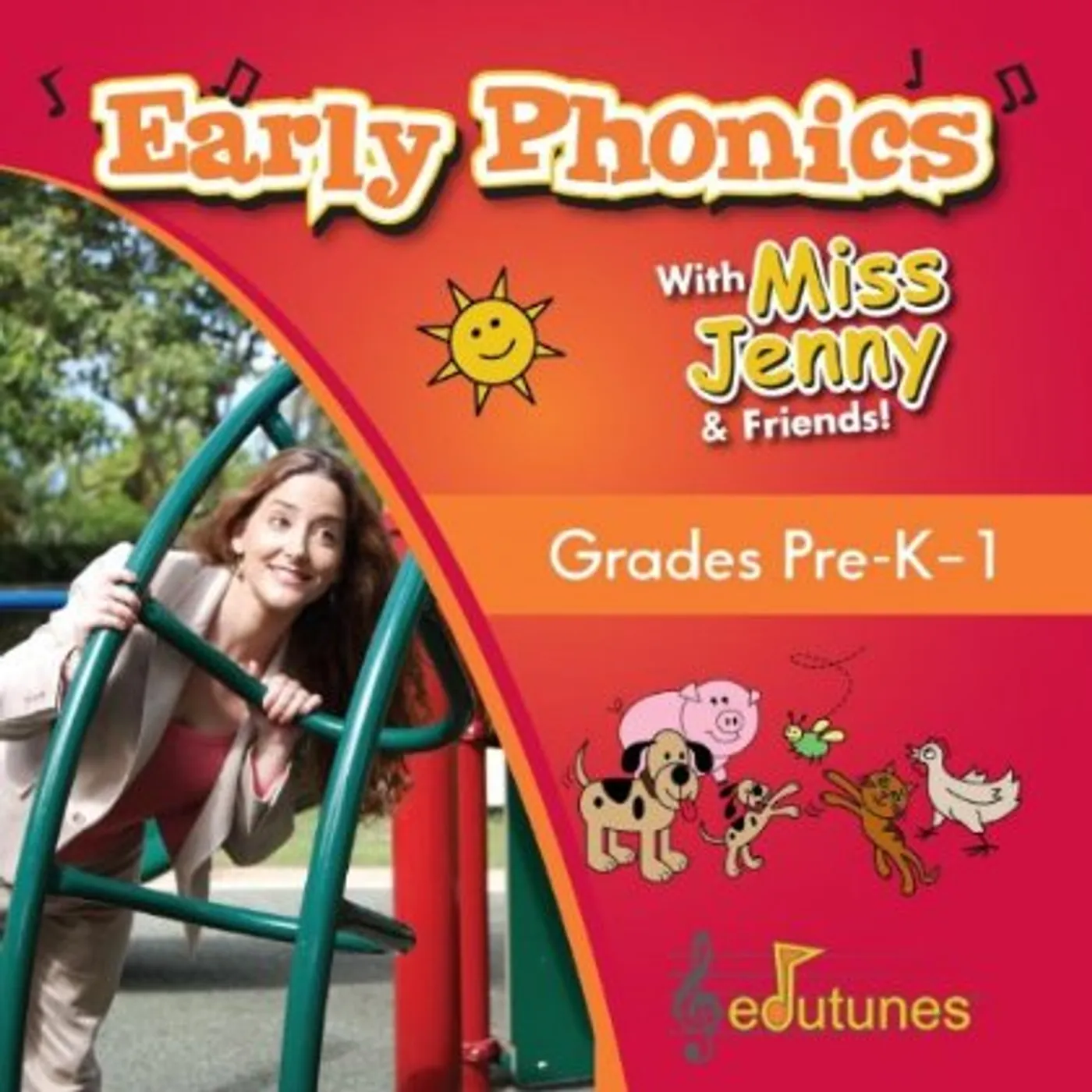 EARLY PHONICS WITH MISS JENNY & FRIENDS CD