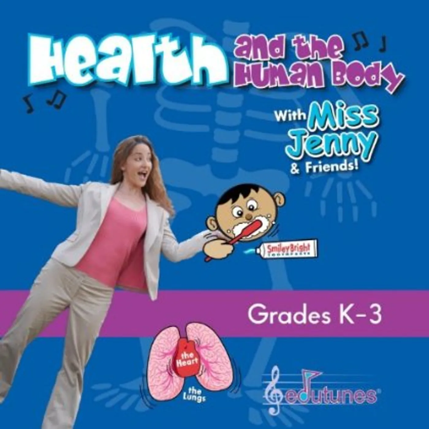 HEALTH & THE HUMAN BODY WITH MISS JENNY & FRIENDS CD
