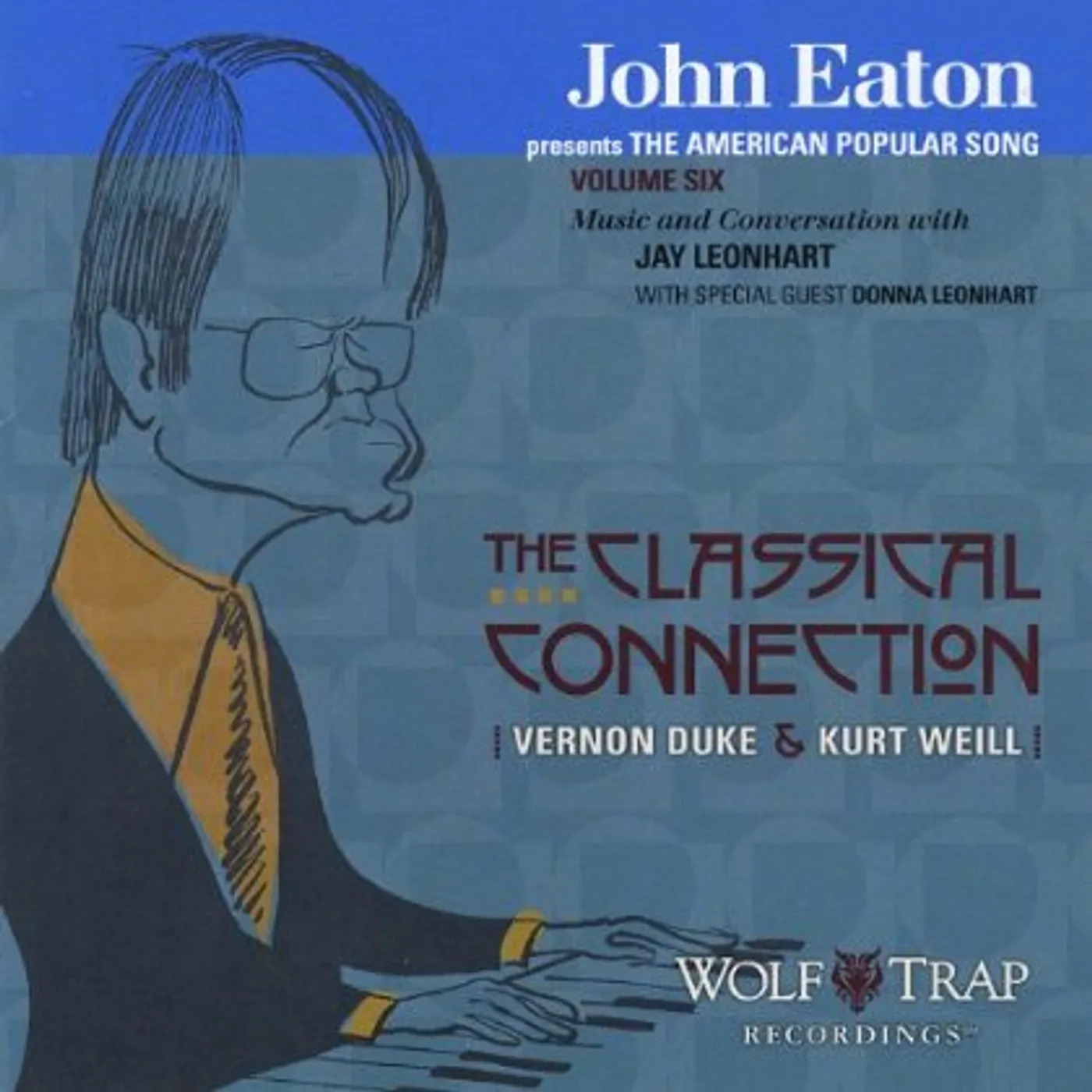 John Eaton AMERICAN POPULAR SONG: THE CLASSICAL CONNEC 6 CD