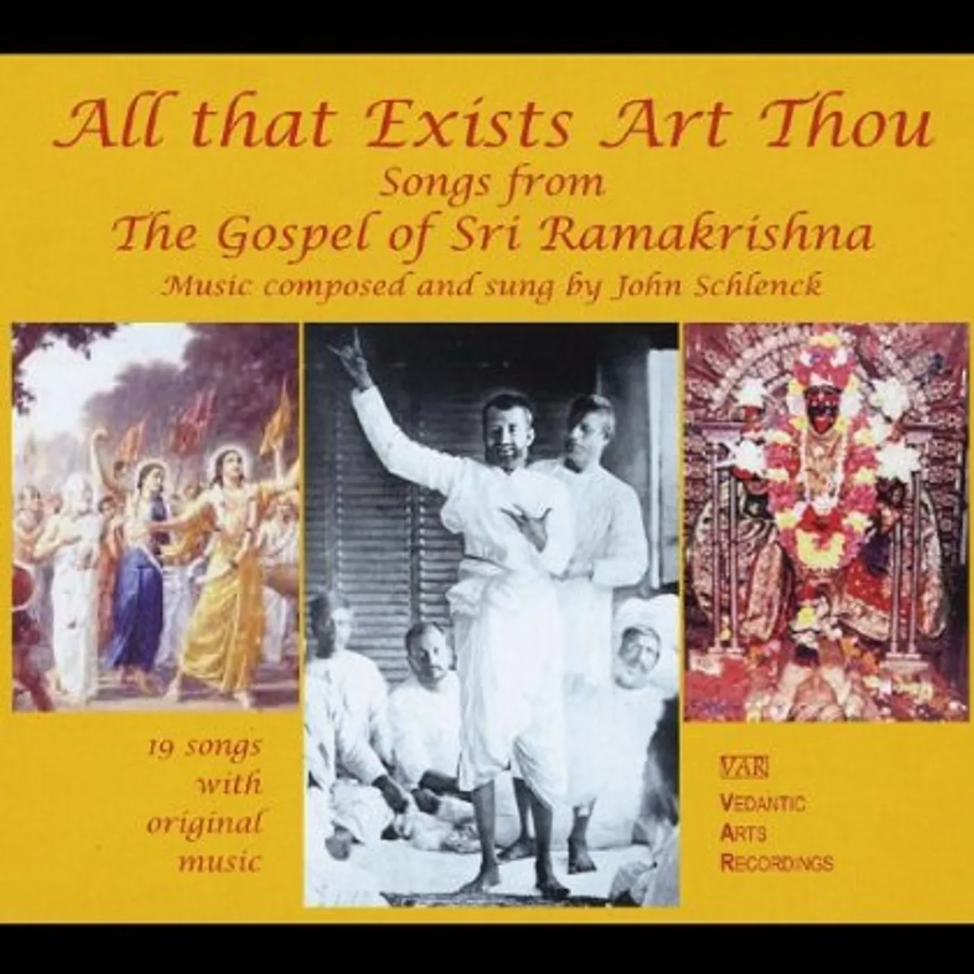 John Schlenck ALL THAT EXISTS ART THOU: SONGS FROM THE GOSPEL OF CD