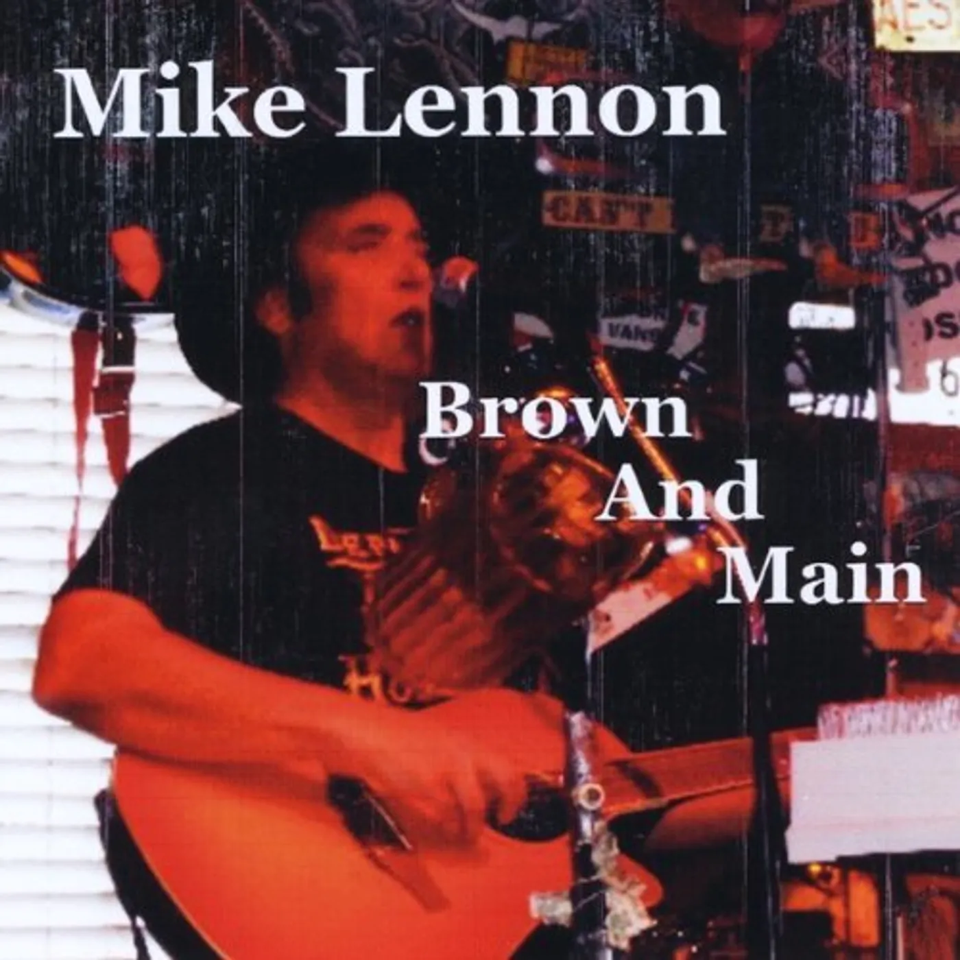Mike Lennon BROWN & MAIN CD