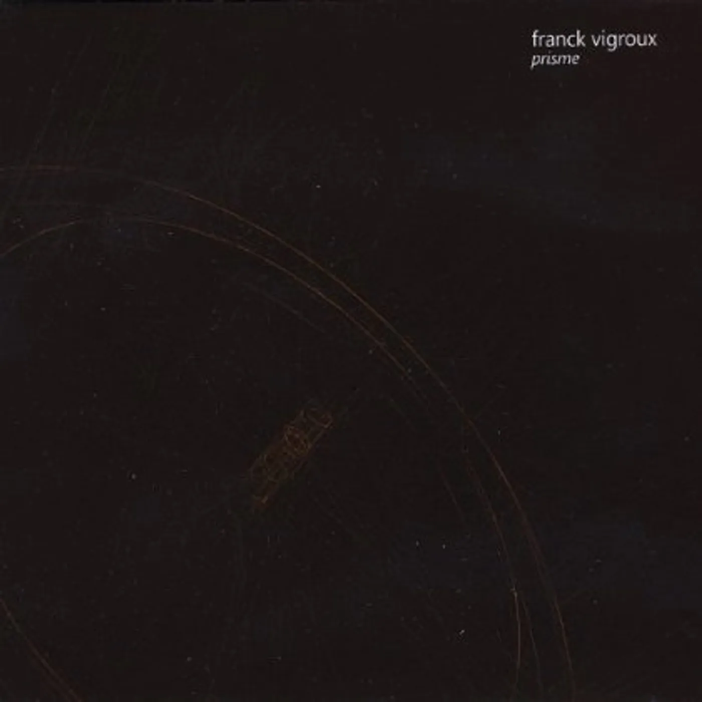 Franck Vigroux PRISME CD