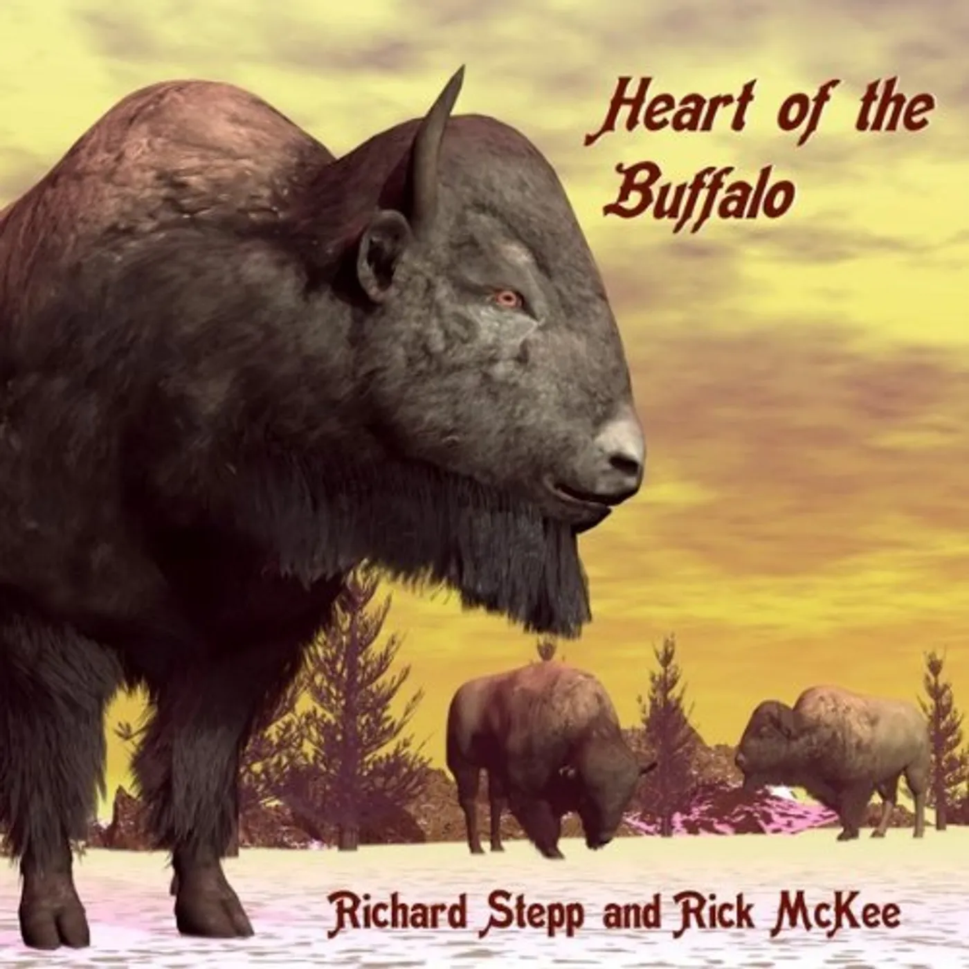 Richard Stepp HEART OF THE BUFFALO CD