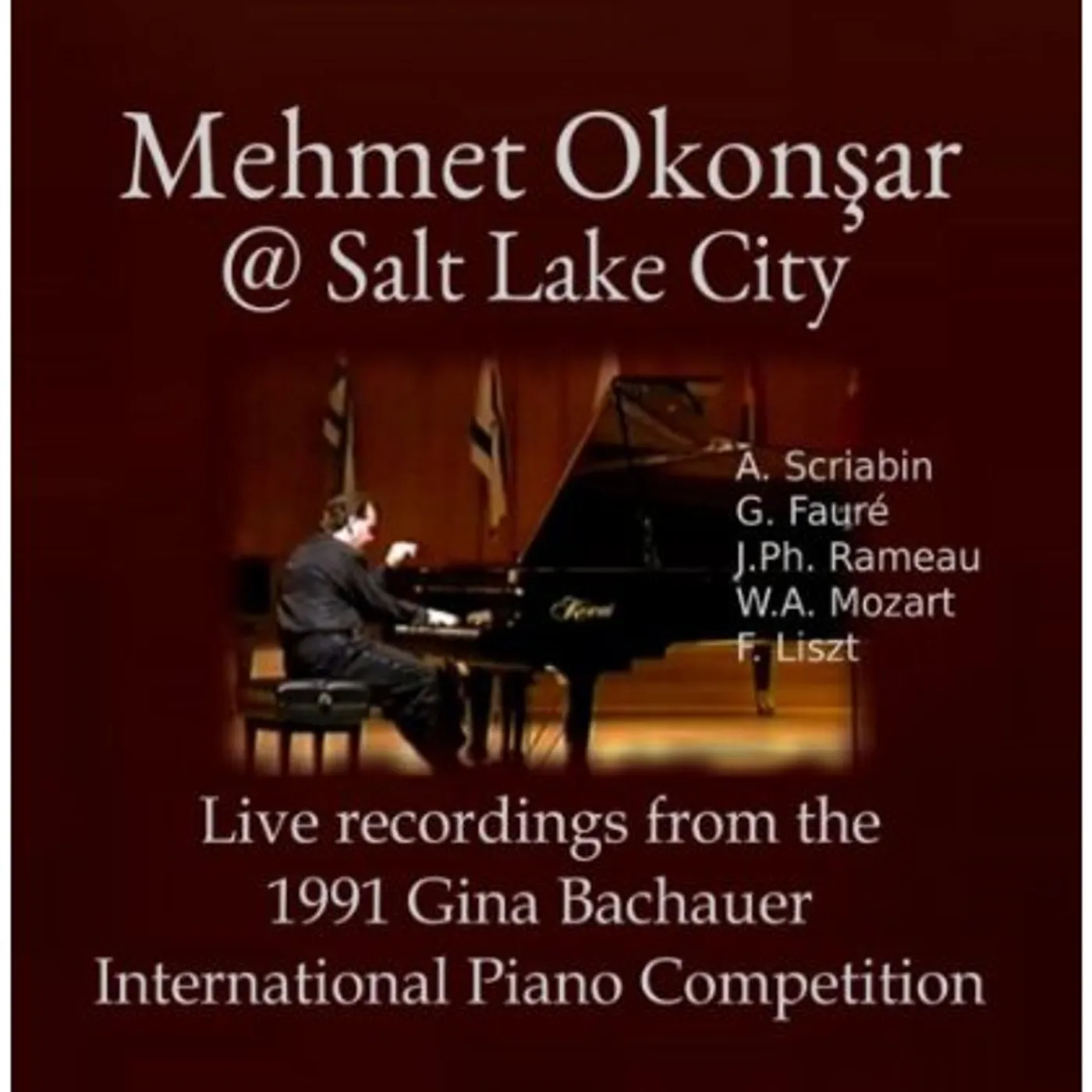 MEHMET OKONSAR LIVE SALT LAKE CITY CD