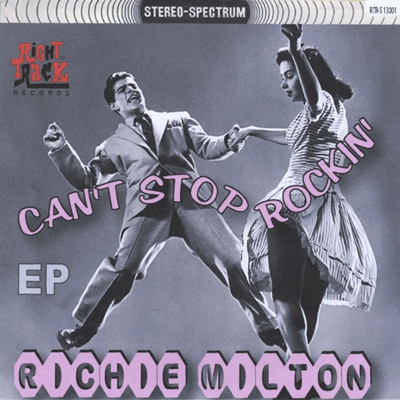 Richie Milton CANT STOP ROCKIN EP CD