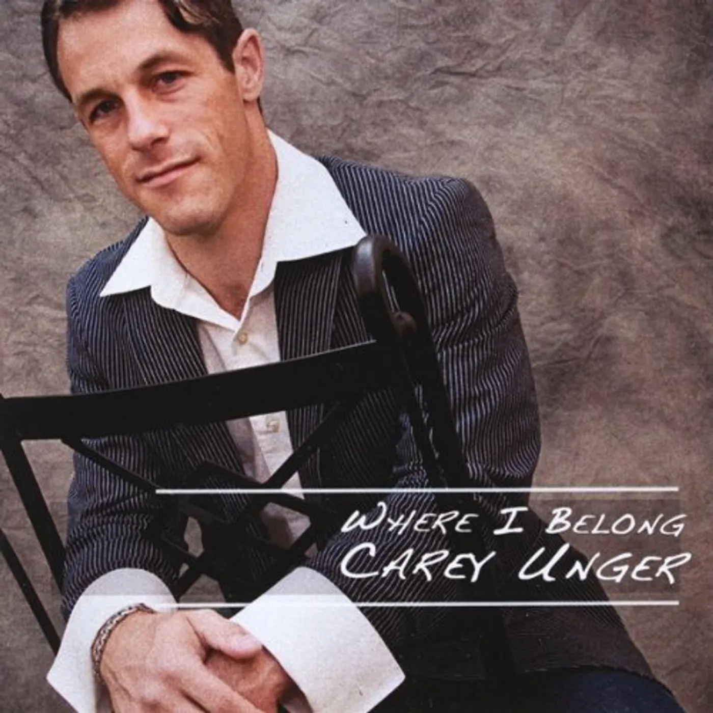 Carey Unger WHERE I BELONG CD