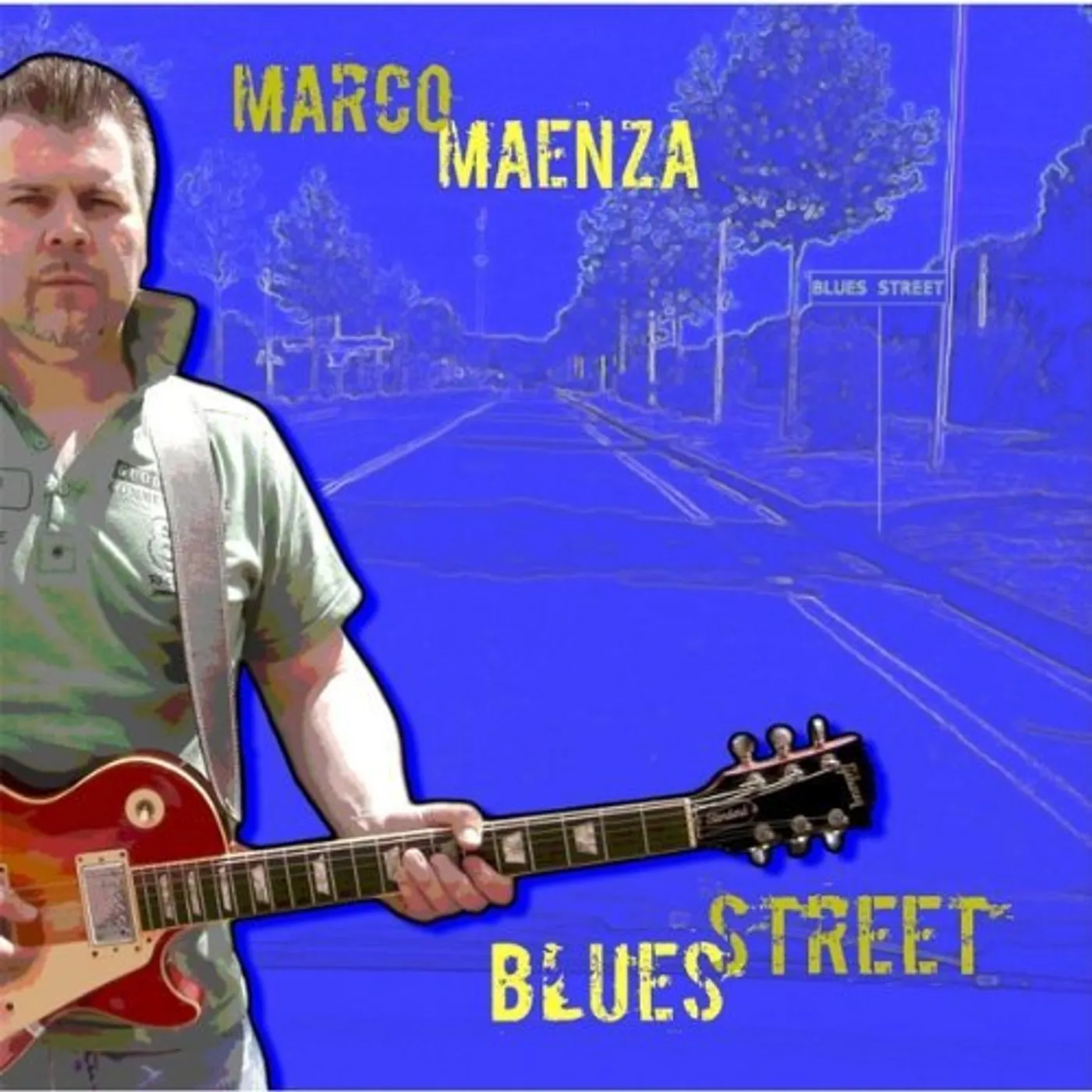 Marco Maenza BLUES STREET CD