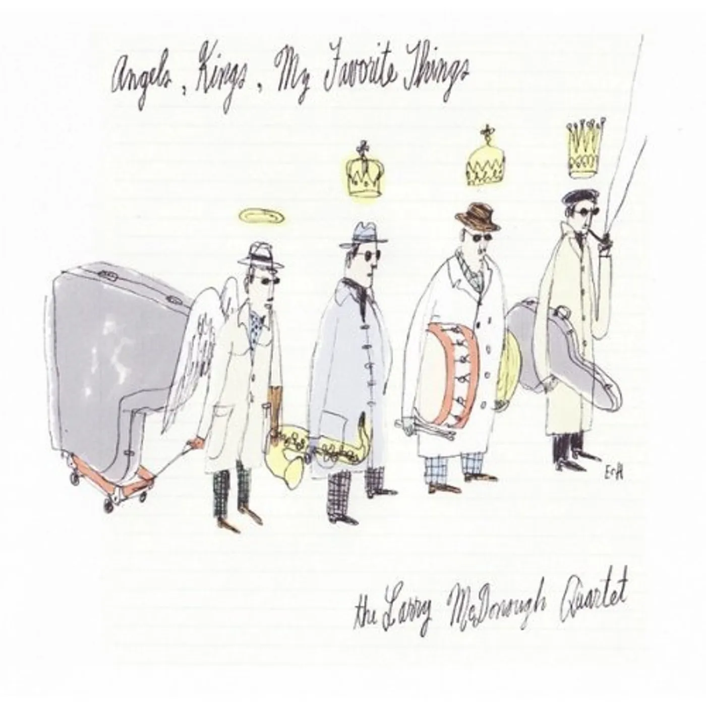 Larry McDonough Quartet ANGELS KINGS MY FAVORITE THINGS CD