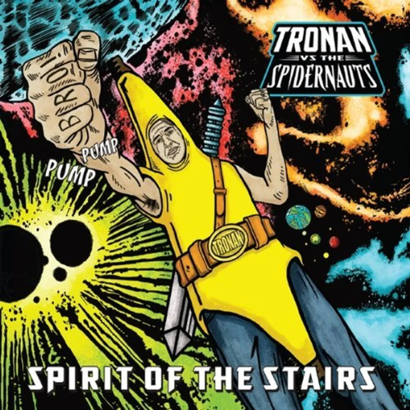 Spirit Of The Stairs TRONAN VS. THE SPIDERNAUTS CD