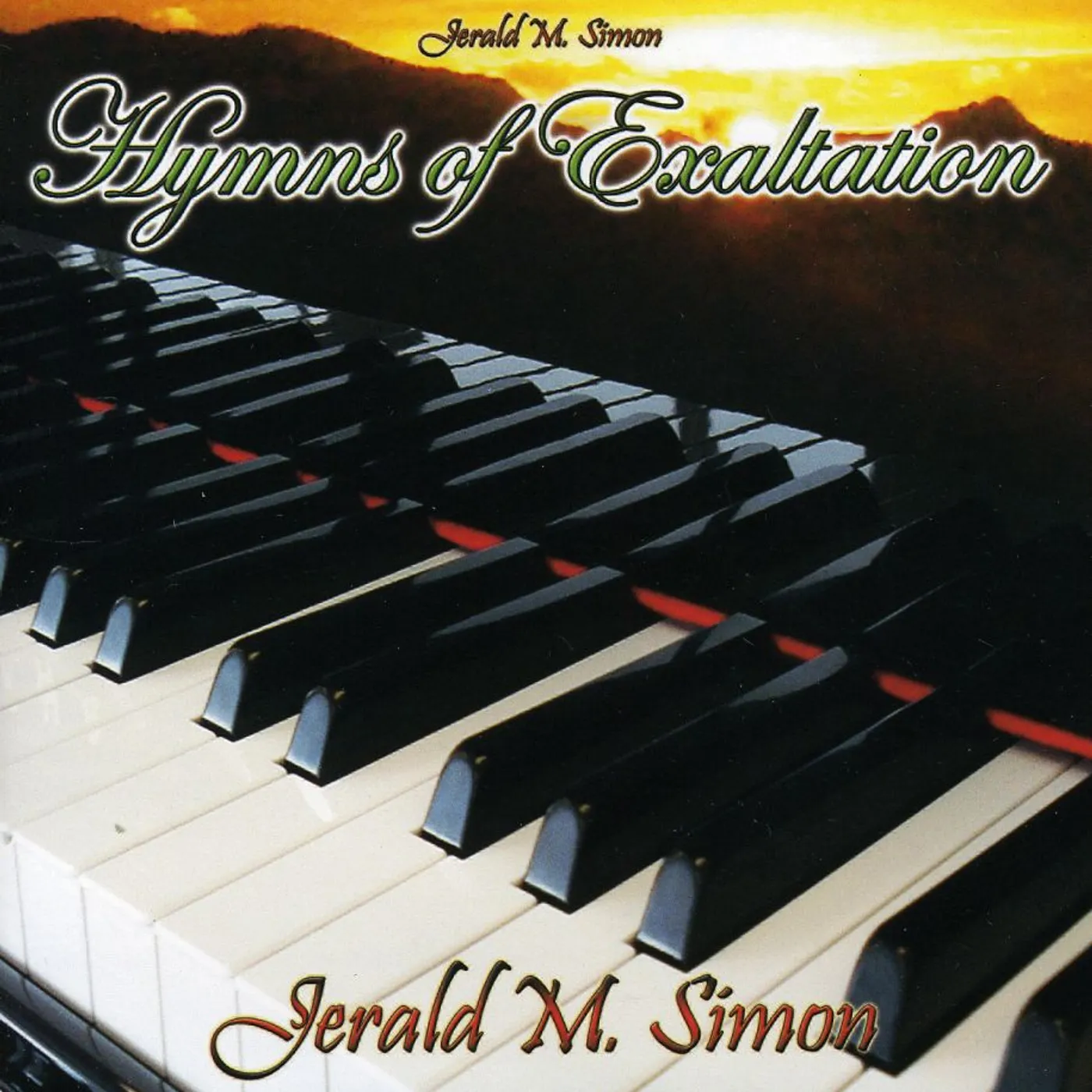 Jerald M. Simon HYMNS OF EXALTATION CD