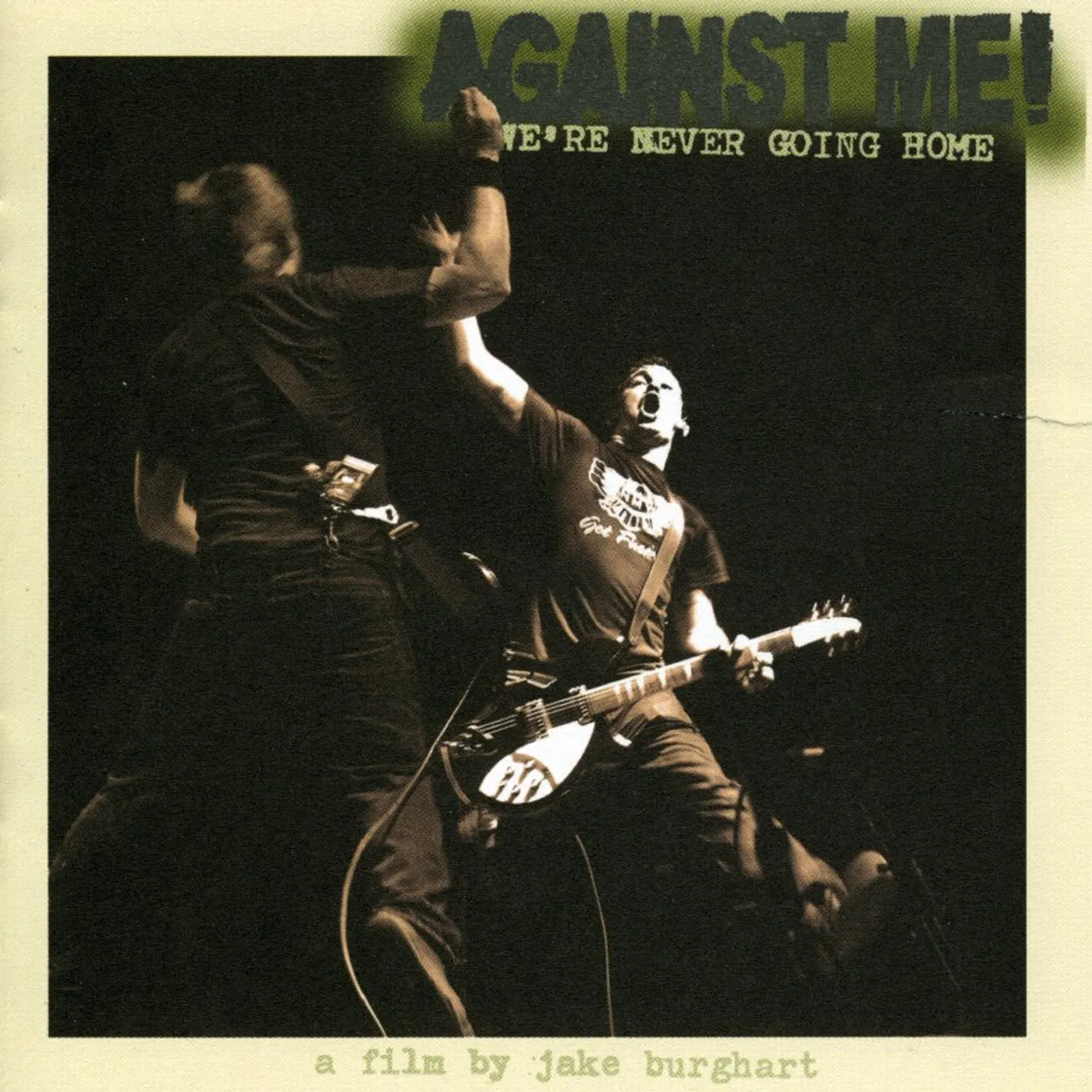 Against Me! WERE NEVER GOING HOME DVD