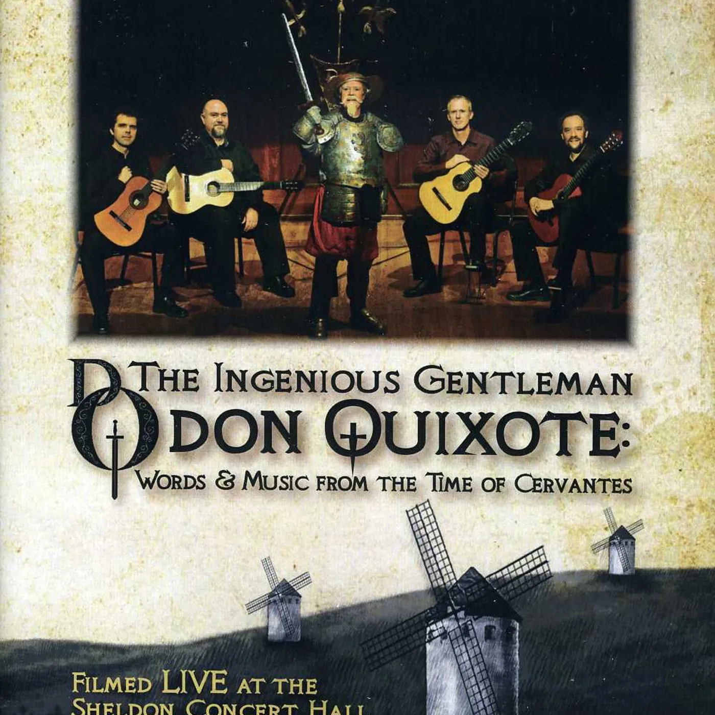 Los Angeles Guitar Quartet INGENIOUS GENTLEMAN DON QUIXOTE DVD