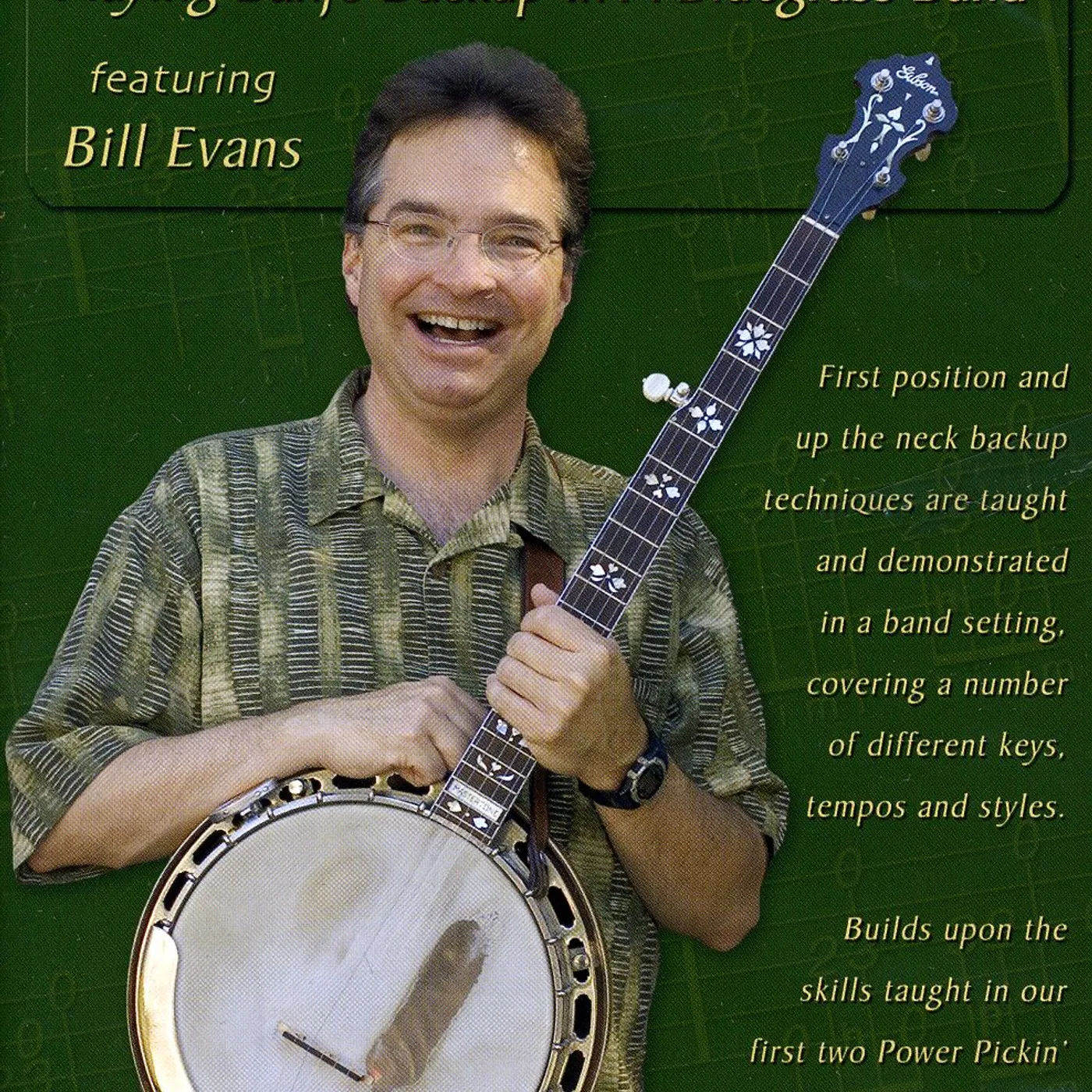 Bill Evans POWER PICKIN VOL. 3 PLAYING BANJO BACKUP IN A BLUE DVD