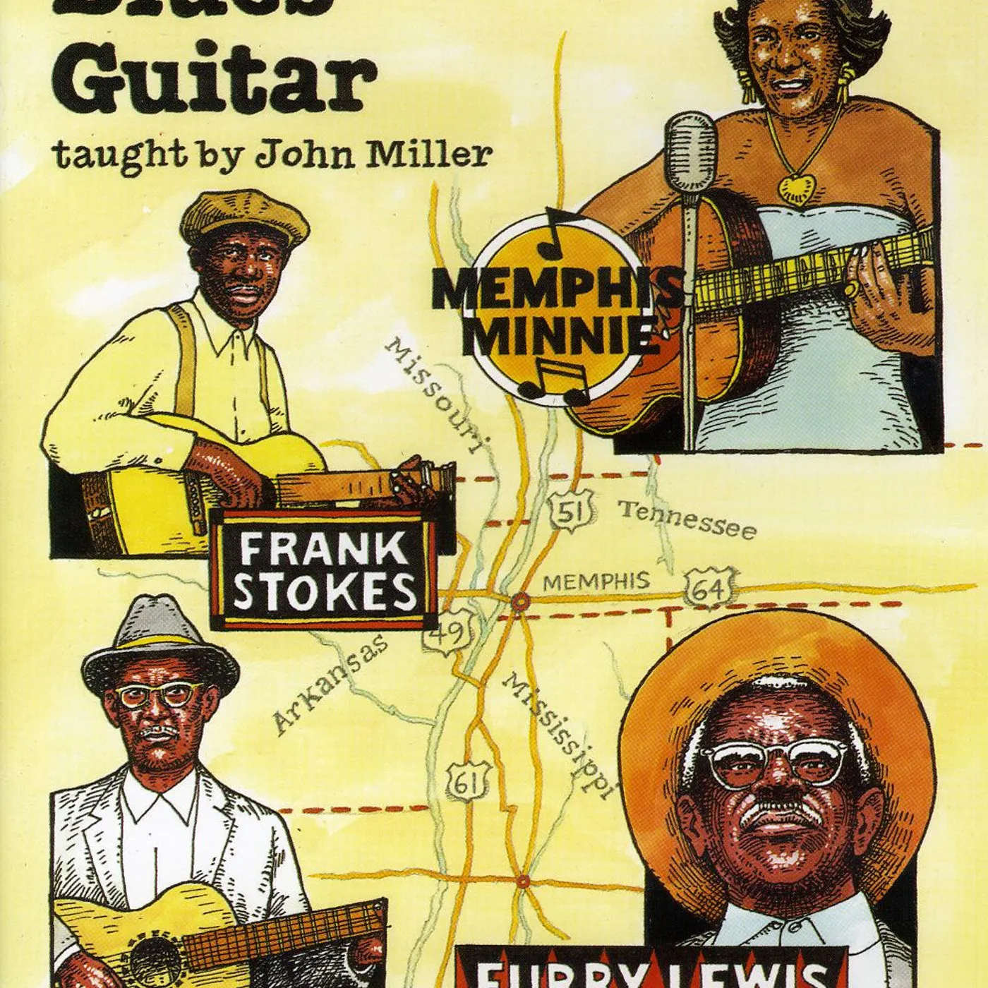 John Miller MEMPHIS BLUES GUITAR DVD