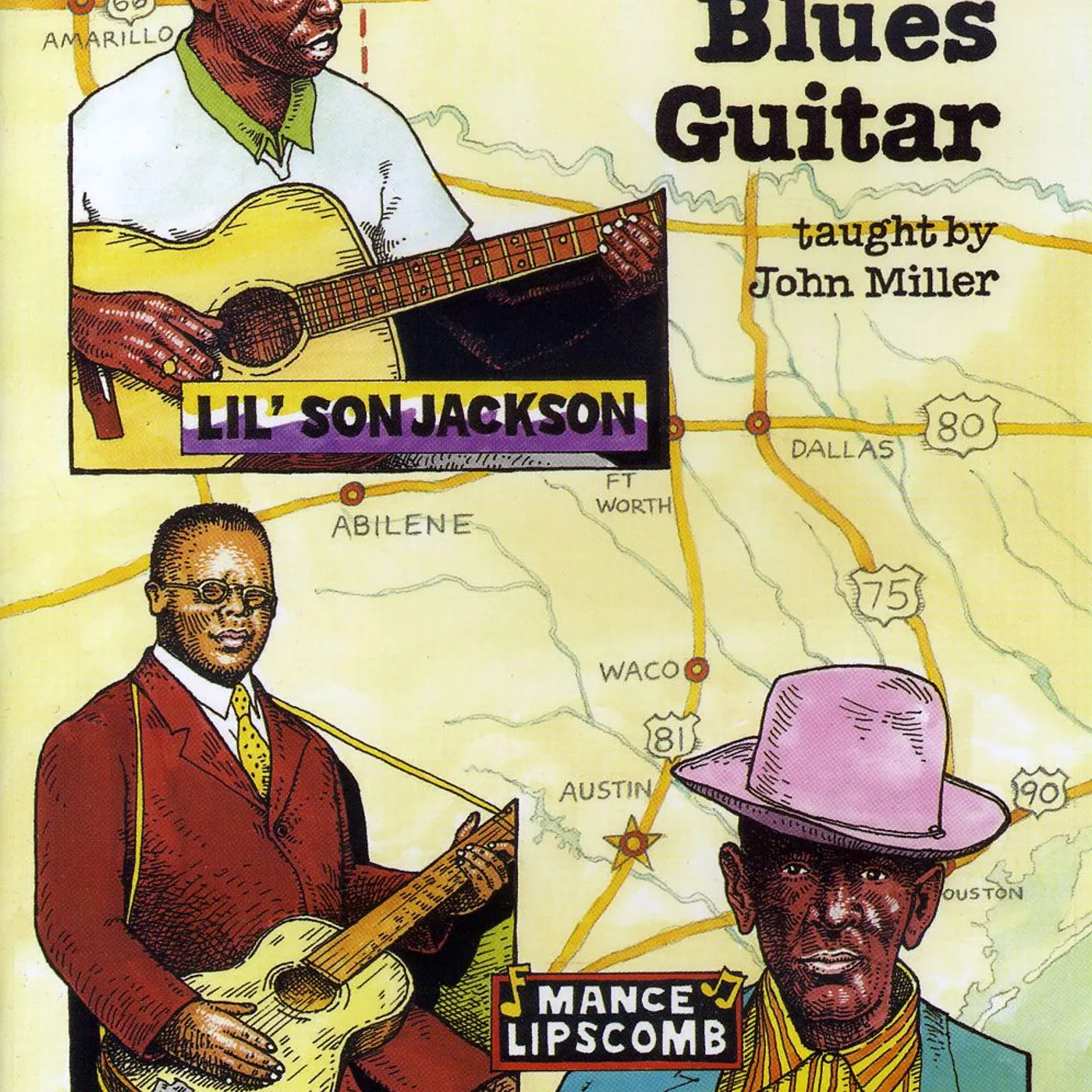 John Miller TEXAS BLUES GUITAR-GUITAR WORKSHOP DVD