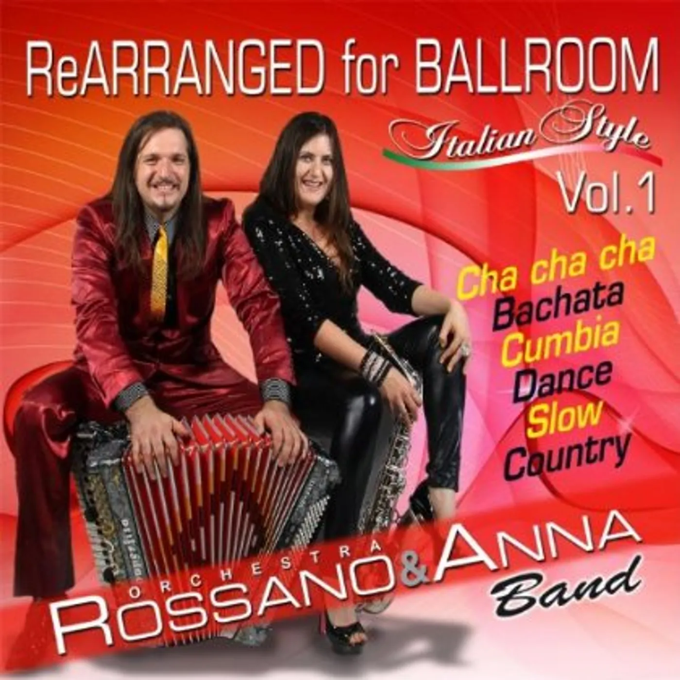 Rossano & Anna Band REARRANGED FOR BALLROOM ITALIAN STYLE VOL.1 CD