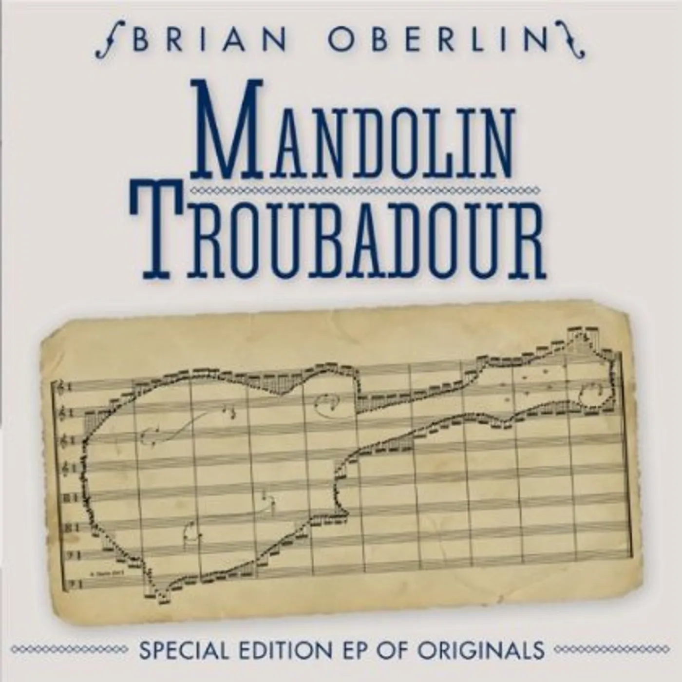 Brian Oberlin MANDOLIN TROUBADOUR CD