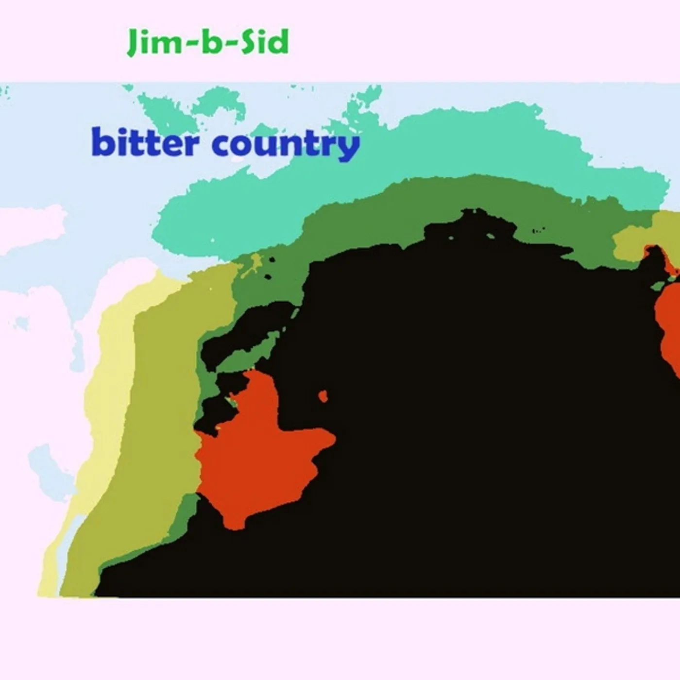 Jim-b-sid BITTER COUNTRY CD