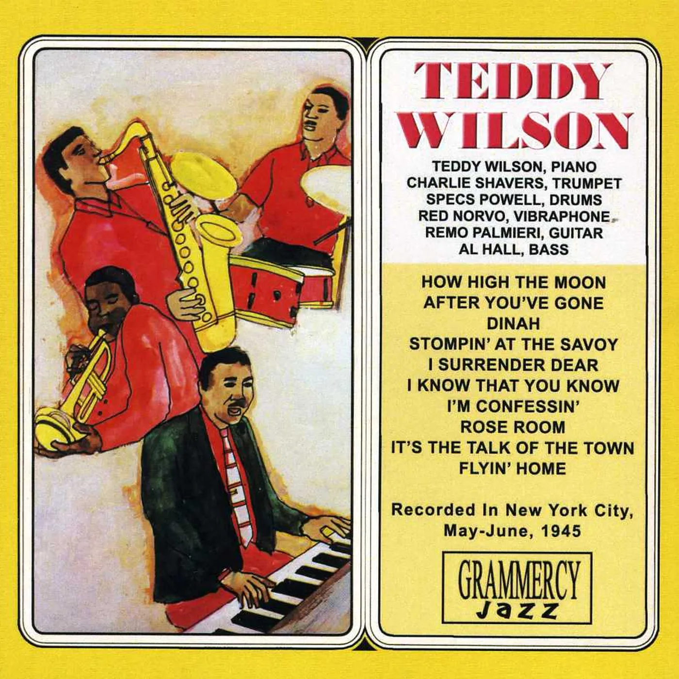 Teddy Wilson AFTER YOU'VE GONE CD