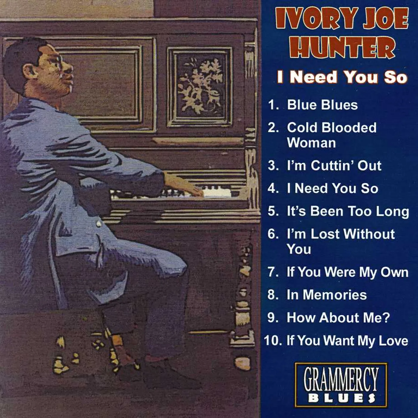 Ivory Joe Hunter I NEED YOU SO CD