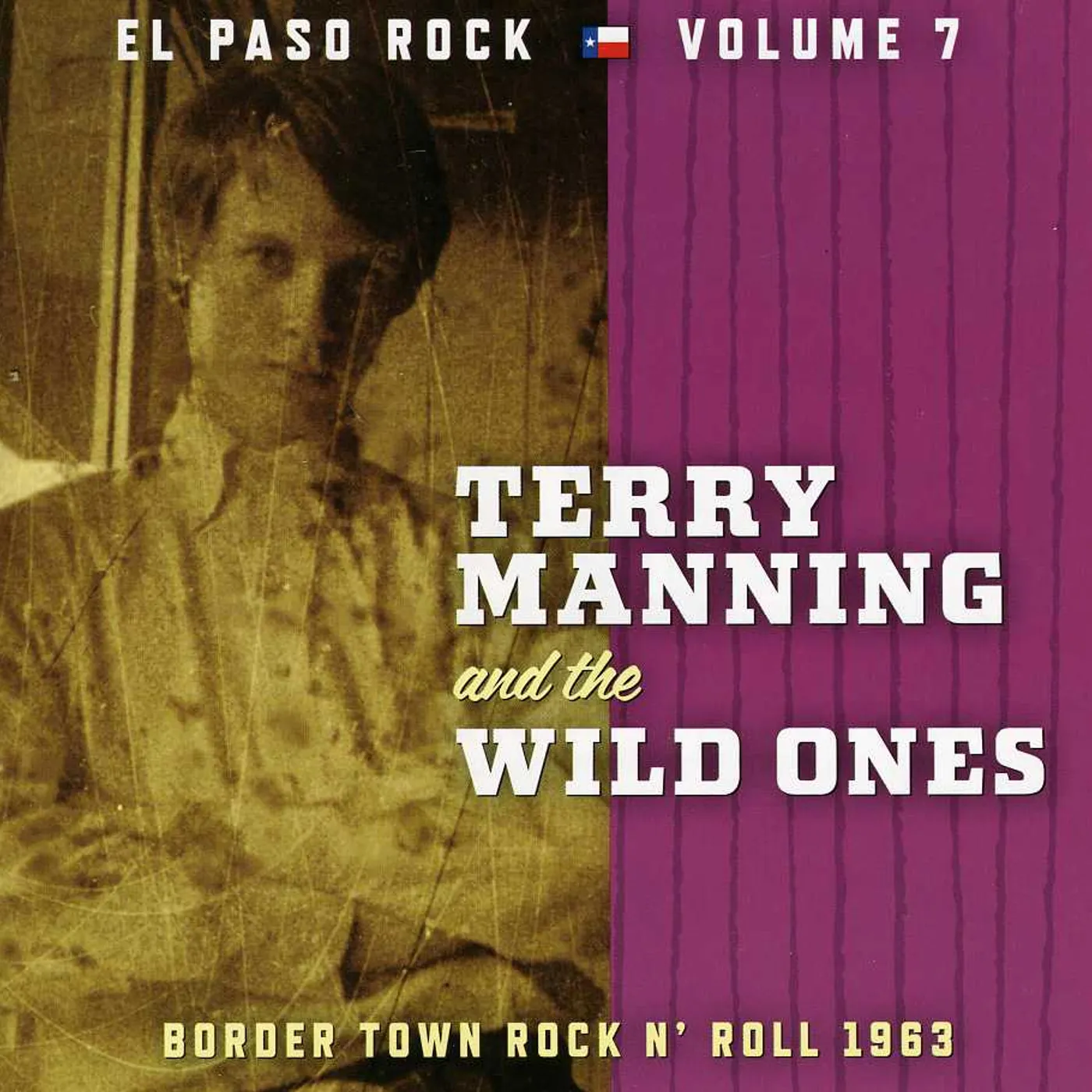Terry Manning and the Wild Ones EL PASO ROCK 7 CD