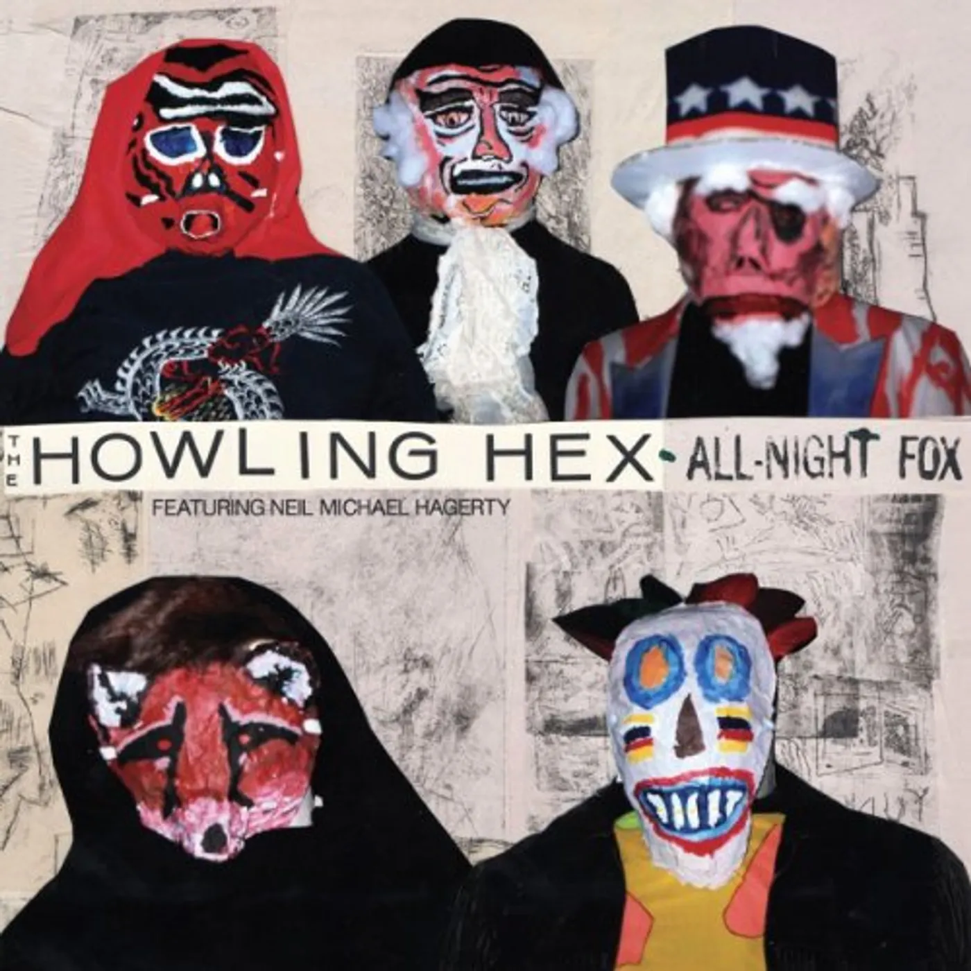 The Howling Hex ALL-NIGHT FOX Vinyl Record