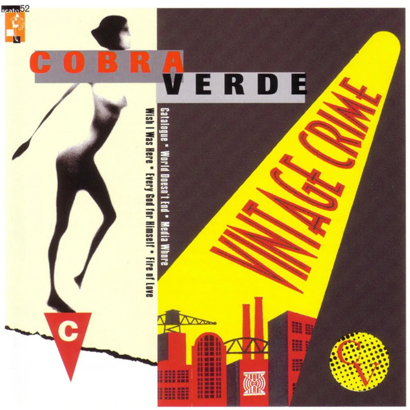 Cobra Verde Vintage Crime Vinyl Record