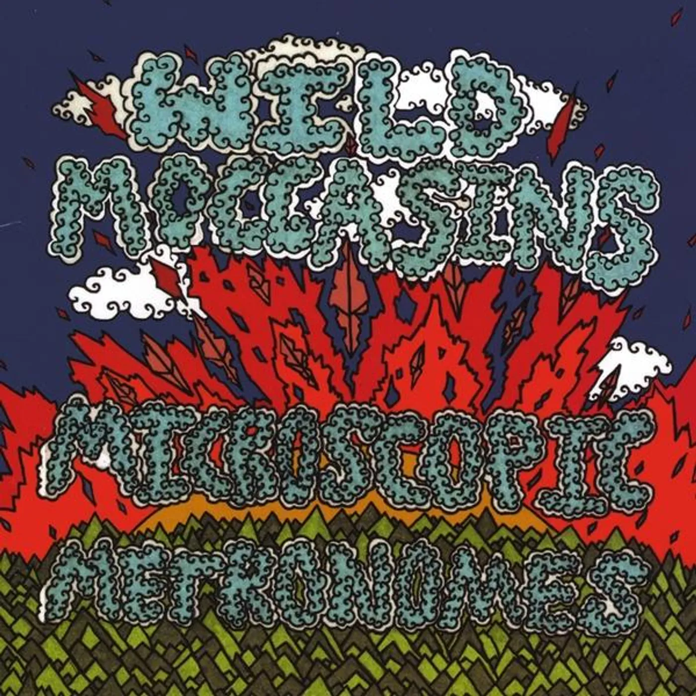 Wild Moccasins MICROSCOPIC METRONOMES CD