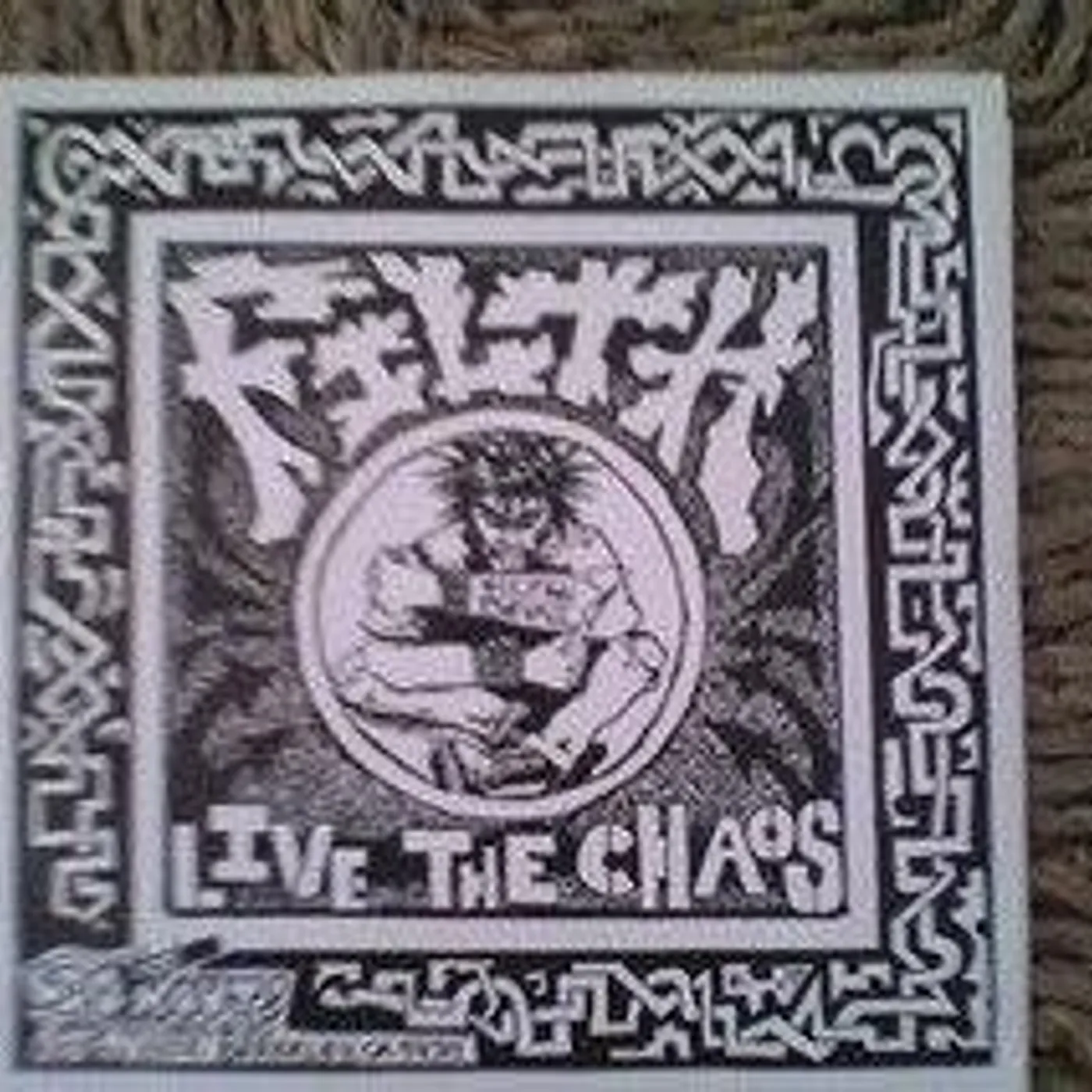 Filth LIVE THE CHAOS Vinyl Record