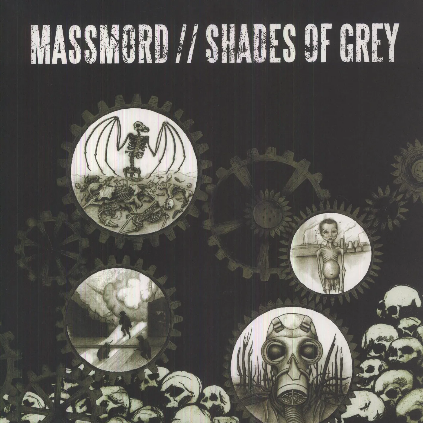 Massmord/Shades Of Grey SPLIT (Vinyl)
