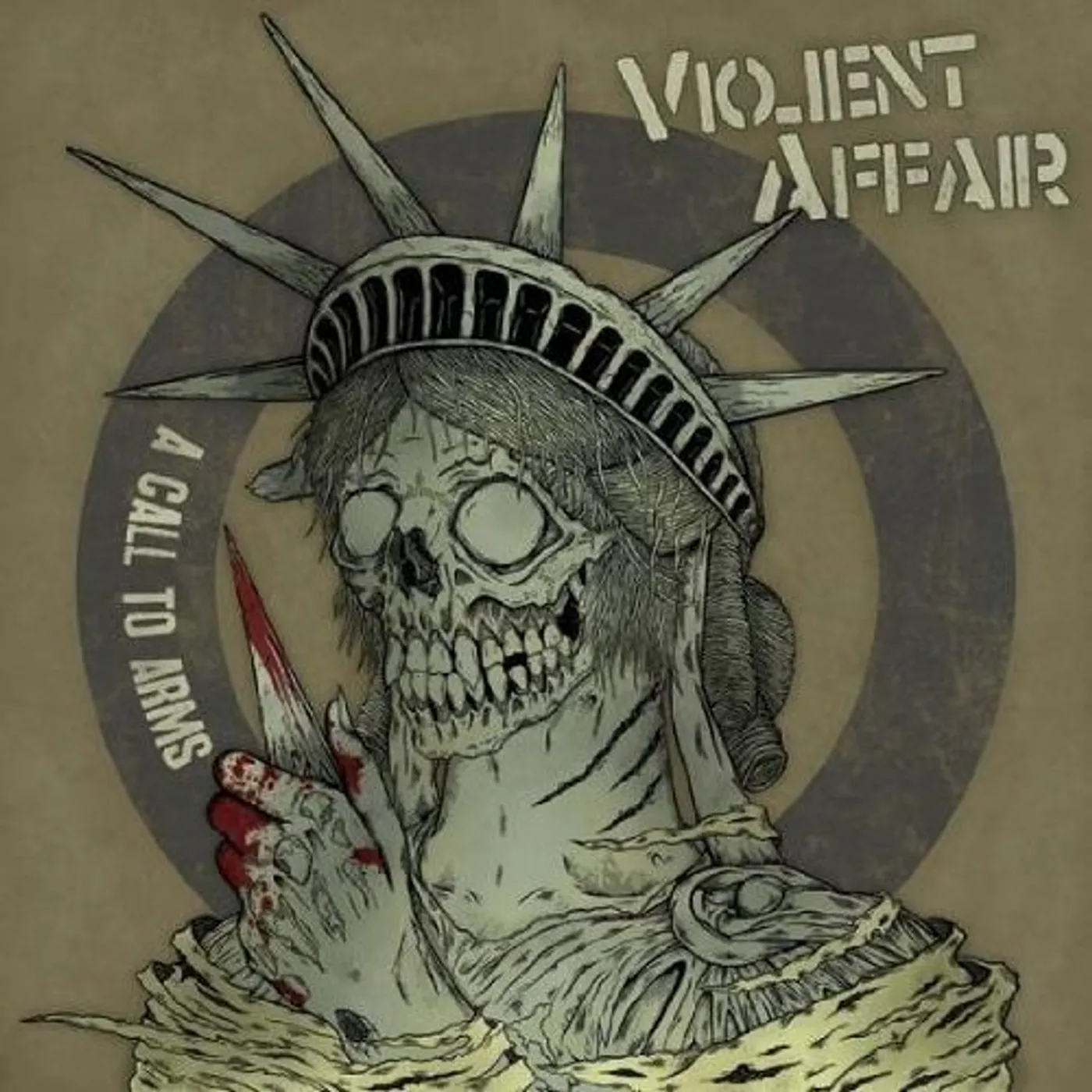 Violent Affair CALL TO ARMS Vinyl Record