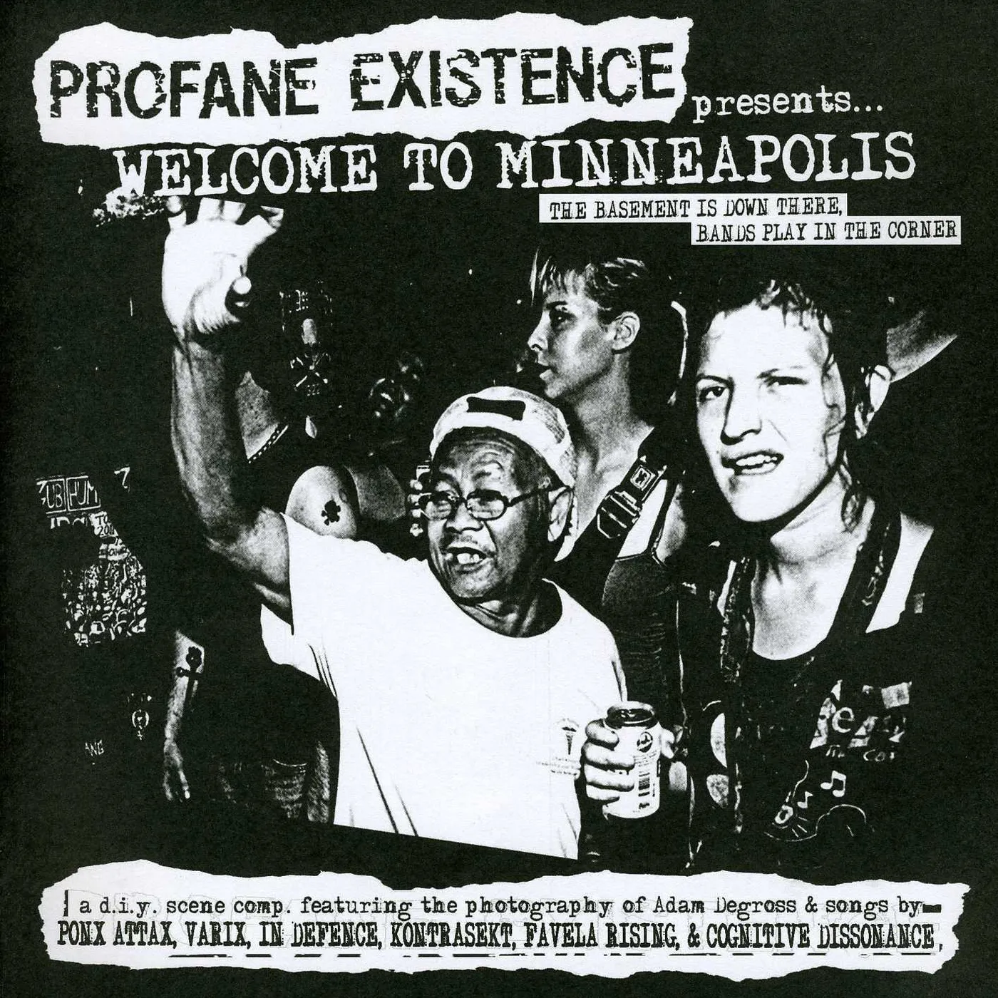 Welcome To Minneapolis Scene Comp. PONX ATTAX VARIX IN DEFENCE KONTRASEKT... (Vinyl)