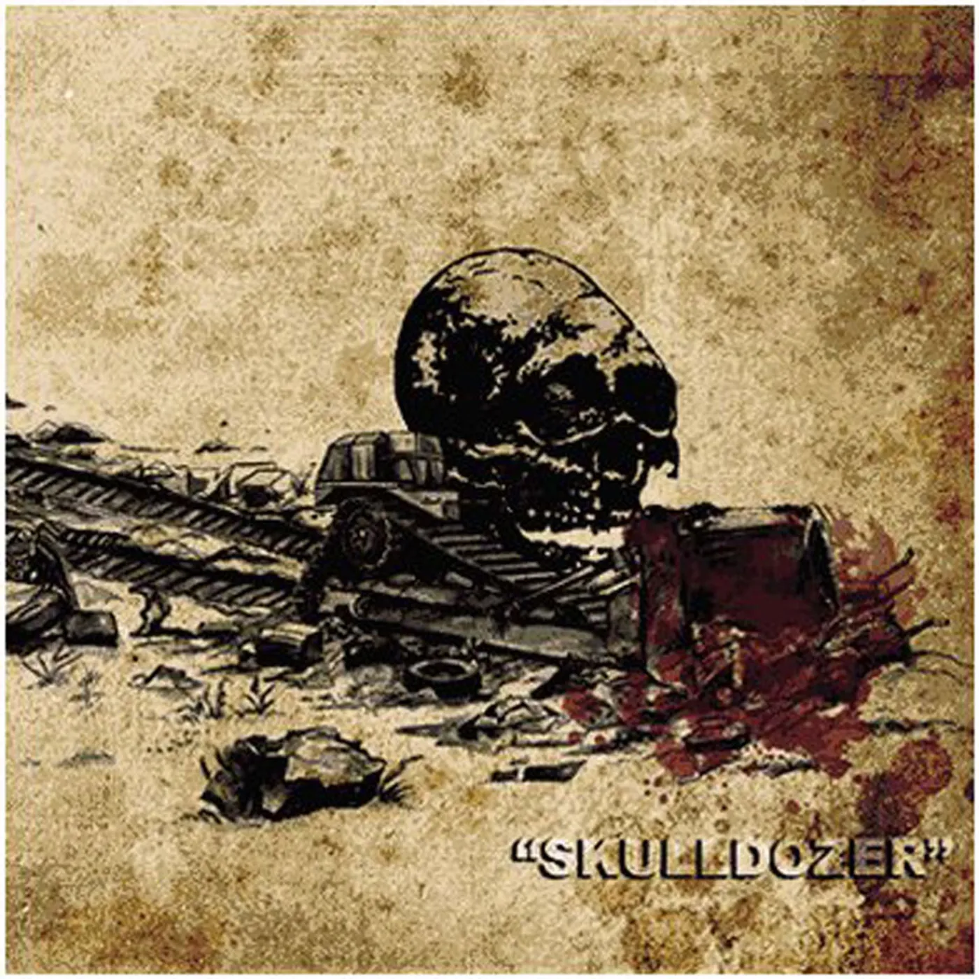 The Bastard Noise Skulldozer Vinyl Record