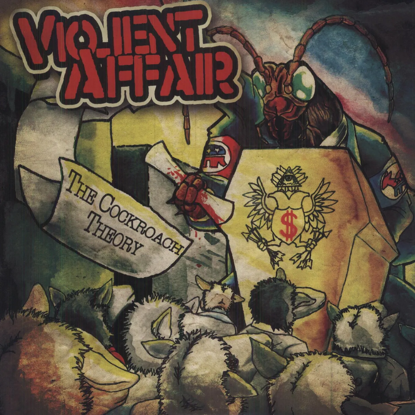 Violent Affair COCKROACH THEORY Vinyl Record