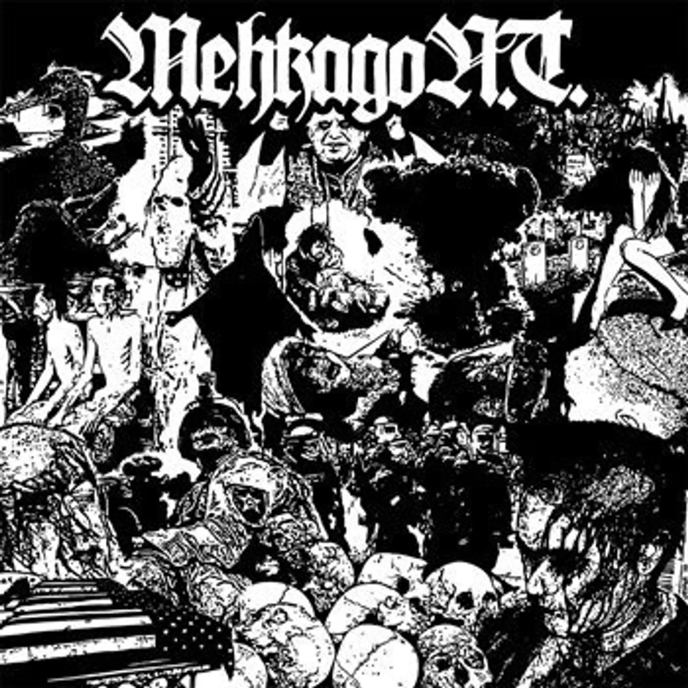 Mehkago N.T. Massive Fucking Headwounds Vinyl Record