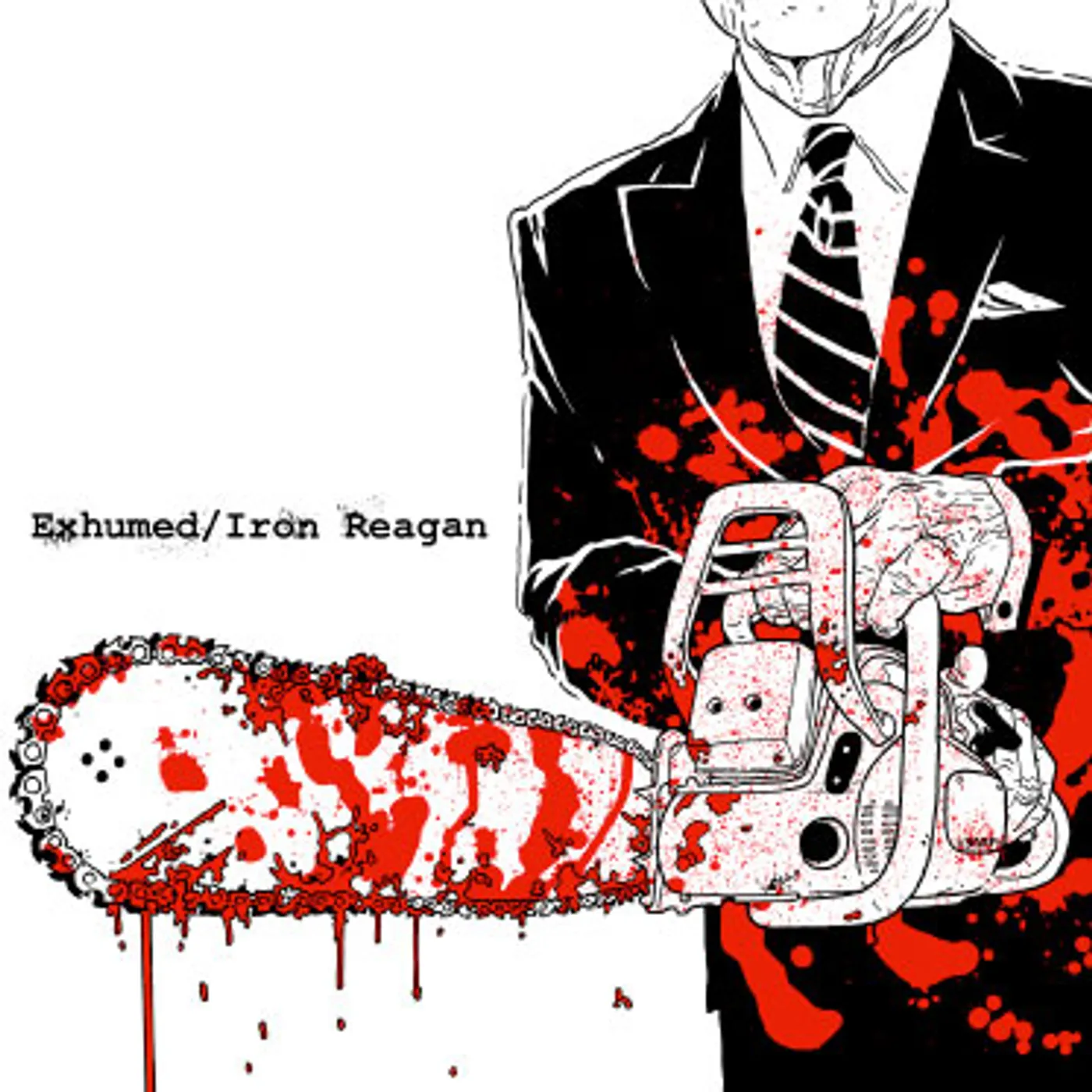 Exhumed/Iron Reagan SPLIT Vinyl Record