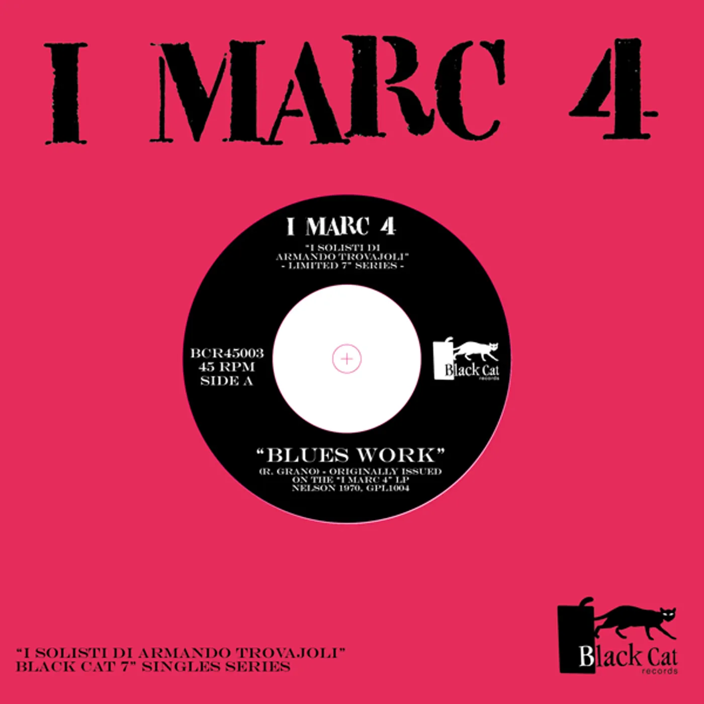 I Marc 4 BLUES WORK/SUONI MODERNI Vinyl Record