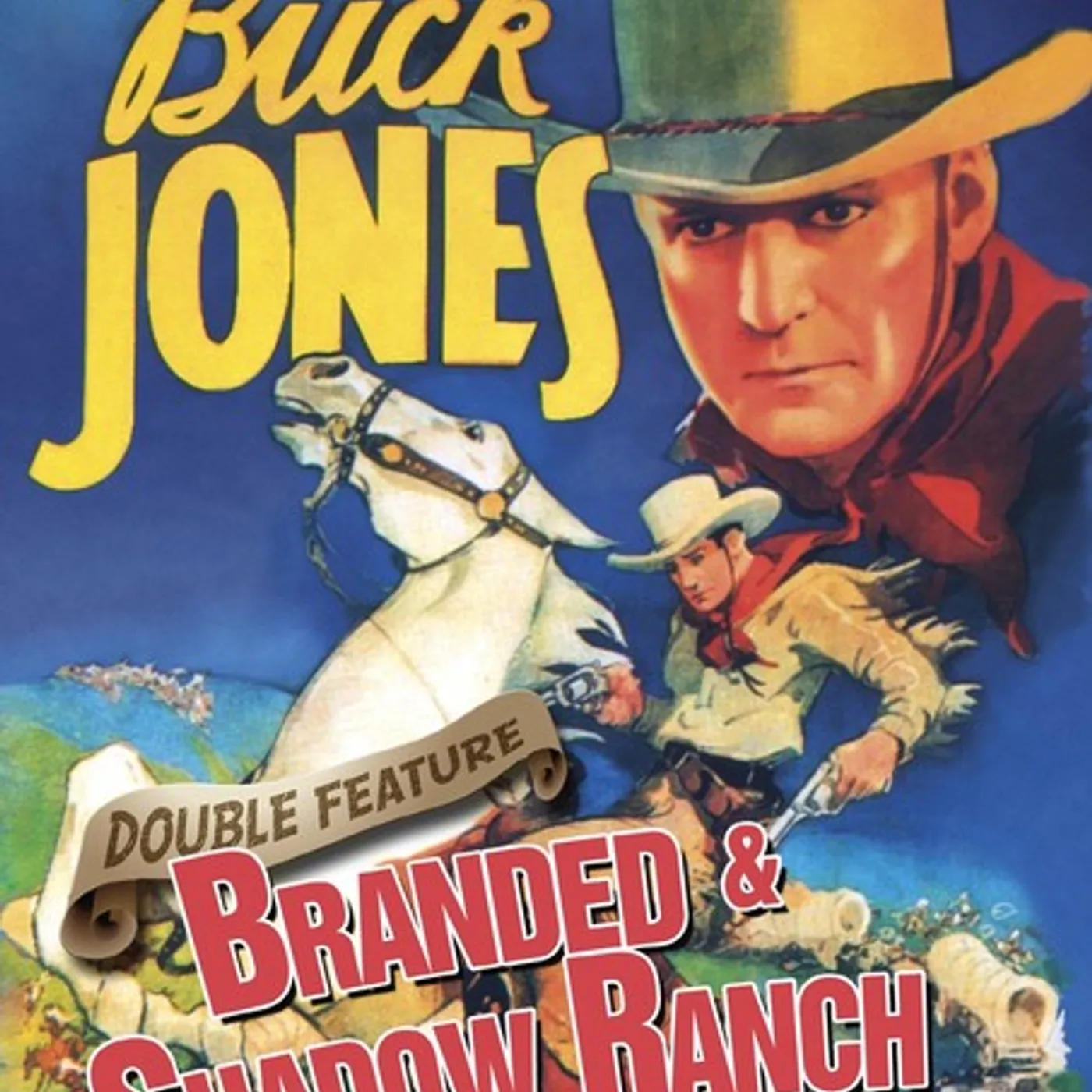 Buck Jones WESTERN DOUBLE FEATURE 1 DVD